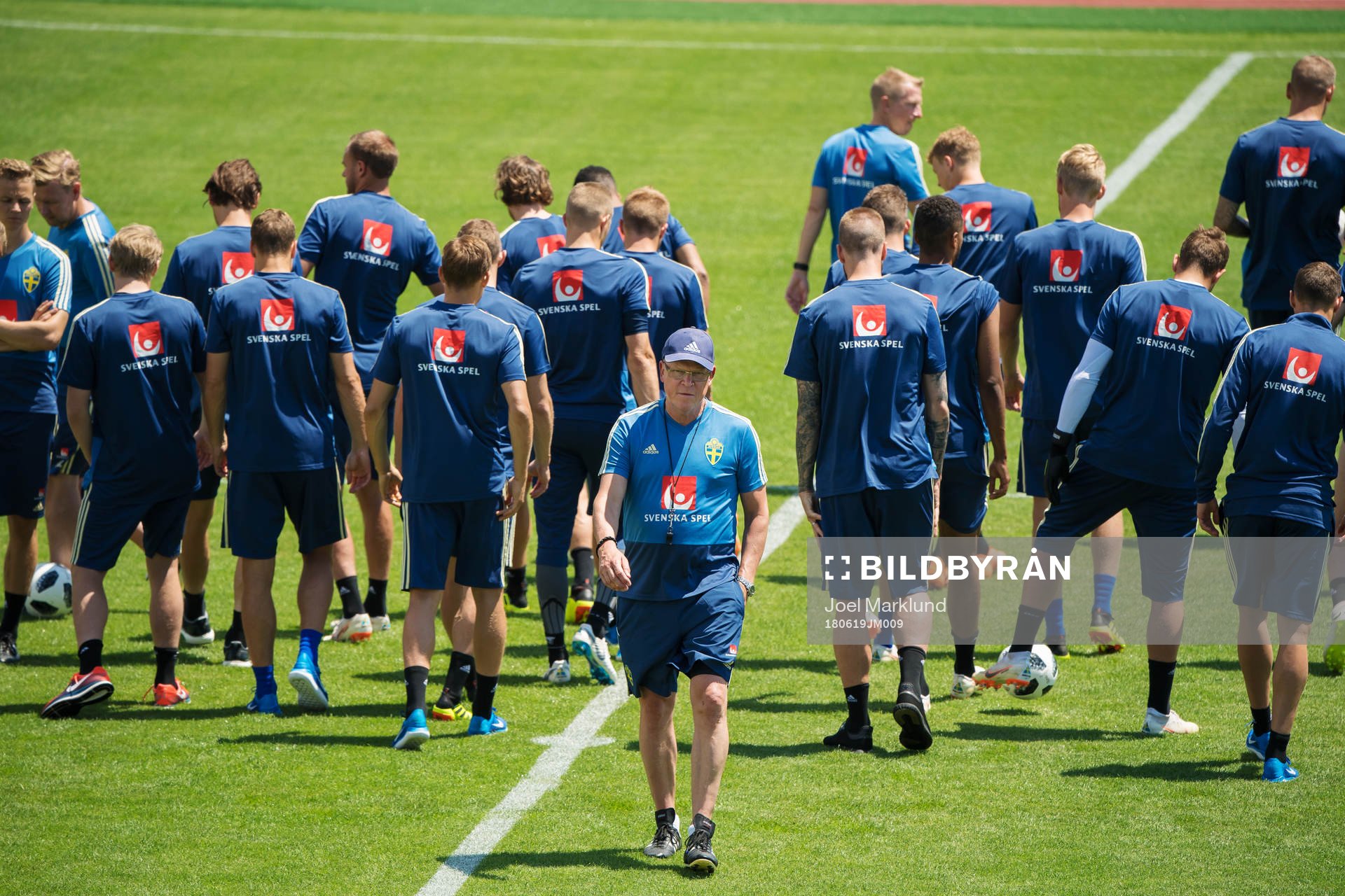 Head coach Janne Andersson of the Swedish national football