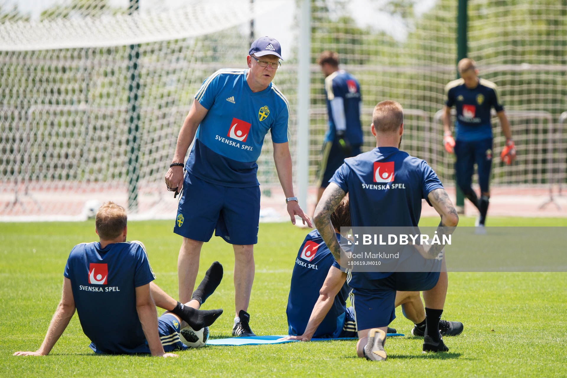 Head coach Janne Andersson of the Swedish national football