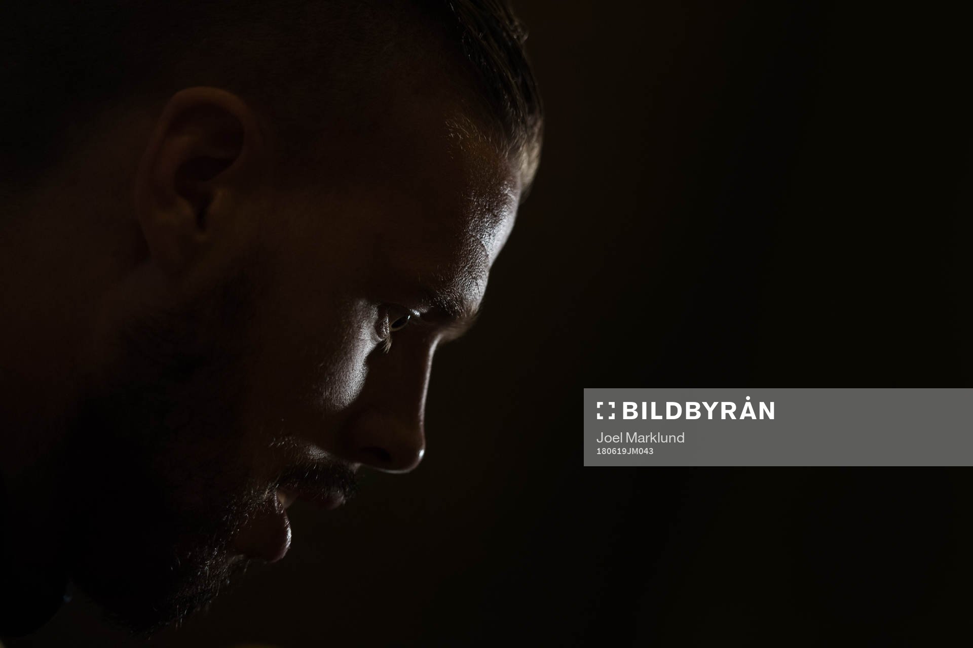 Pontus Jansson of the Swedish national football team at a