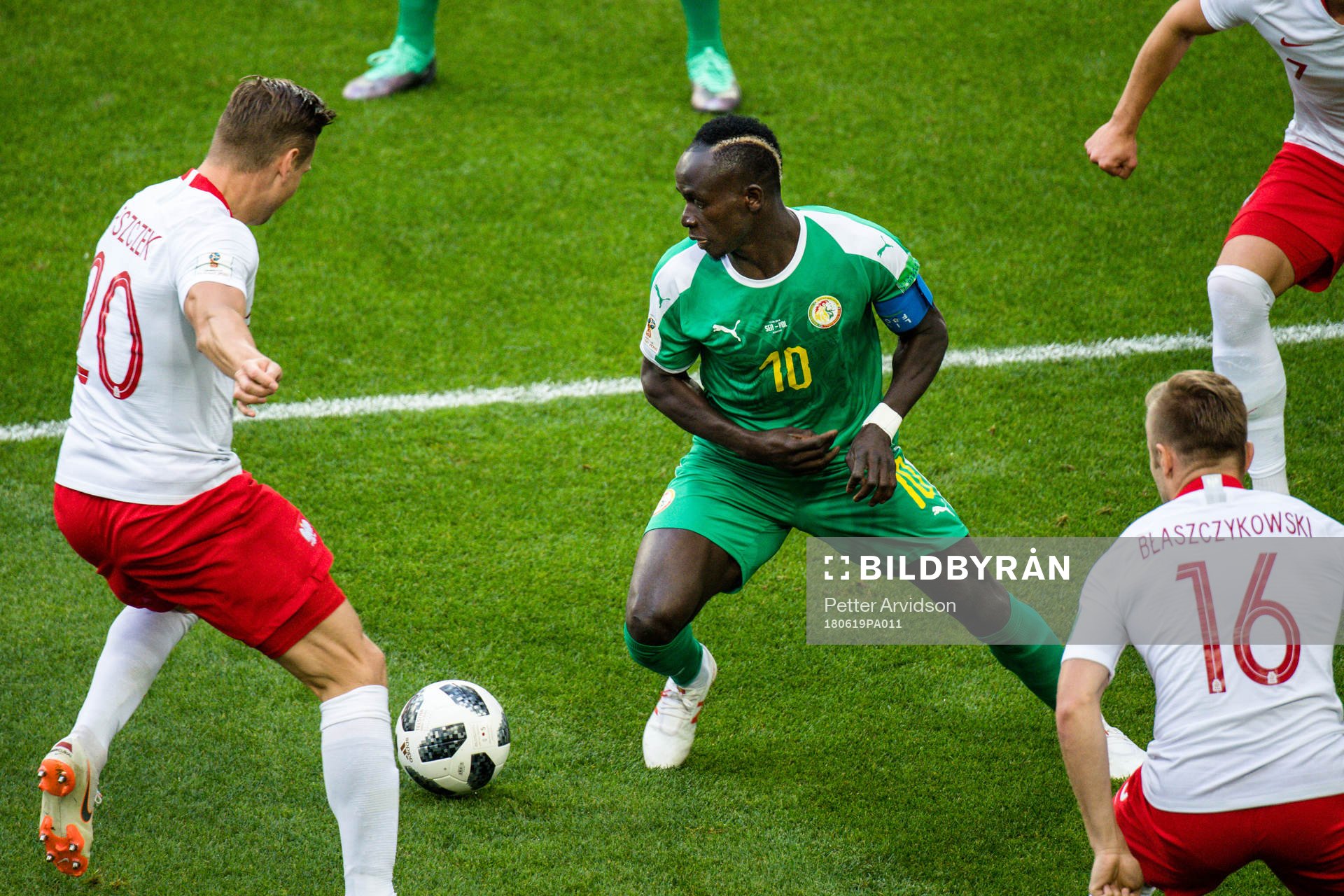 Sadio Mane of Senegal