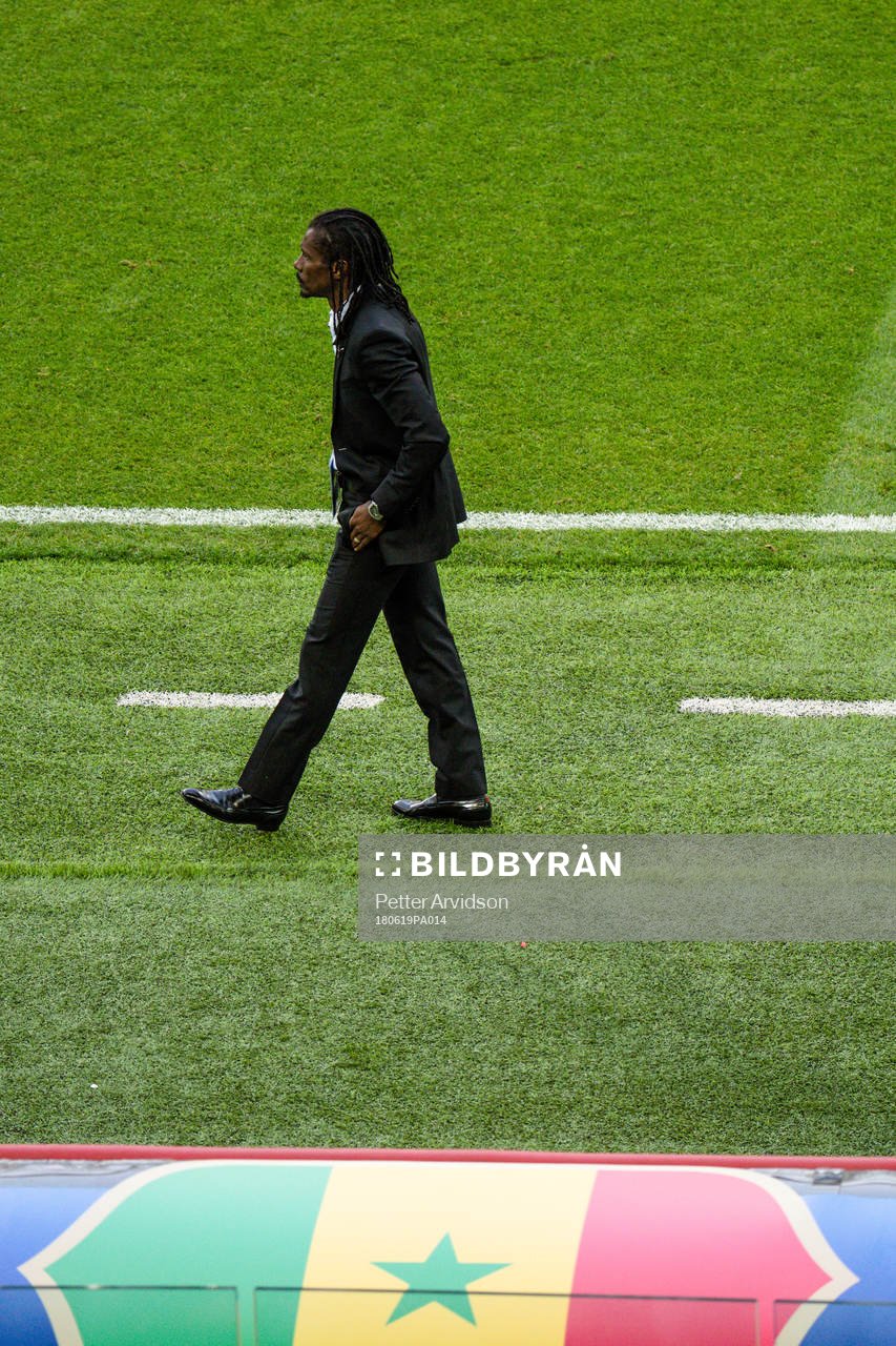 head coach Aliou Cisse of Senegal