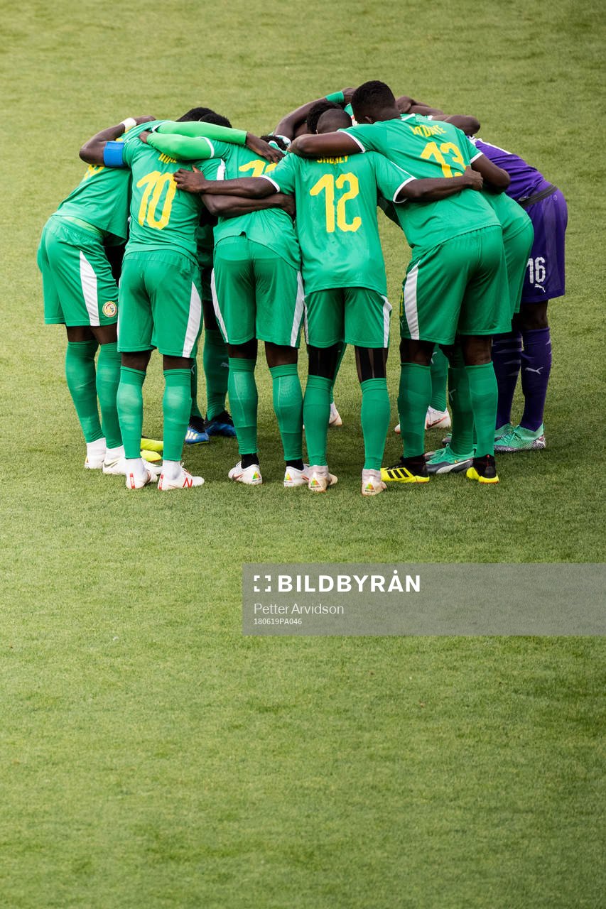 Players of Senegal prior the FIFA World Cup group stage