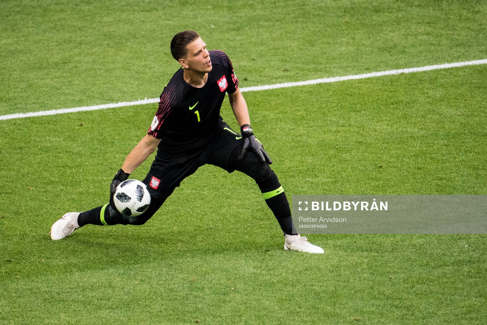 Goalkeeper Wojciech Szczesny of Poland
