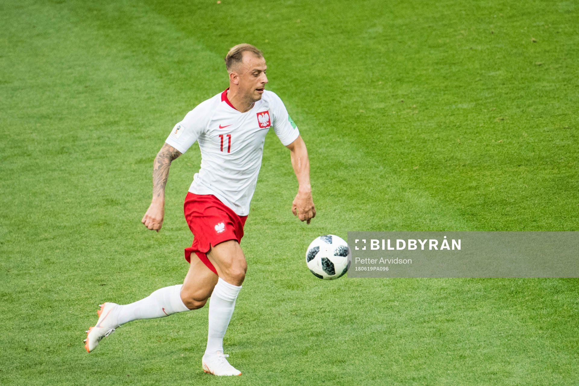Kamil Grosicki of Poland