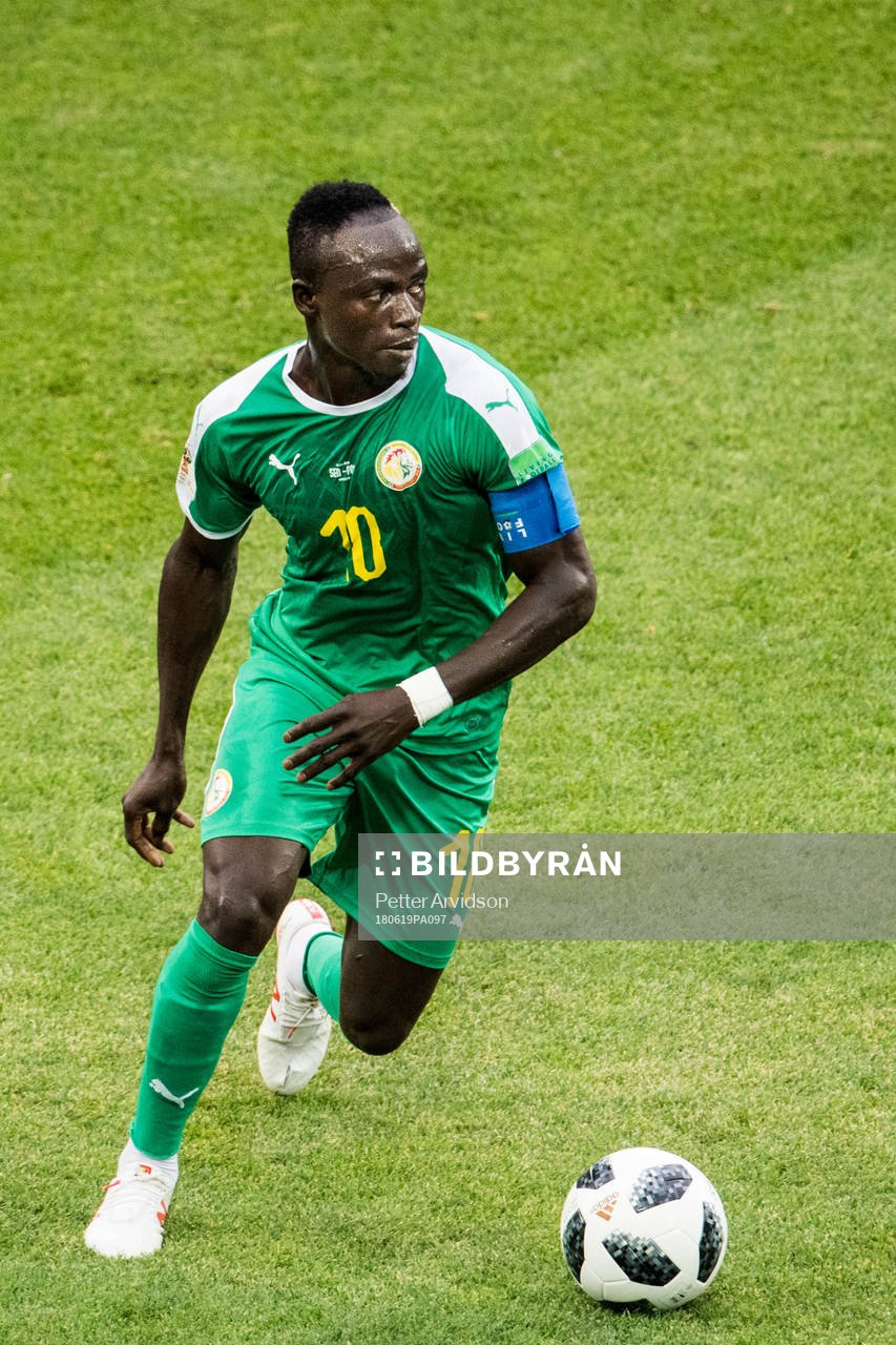 Sadio Mane of Senegal
