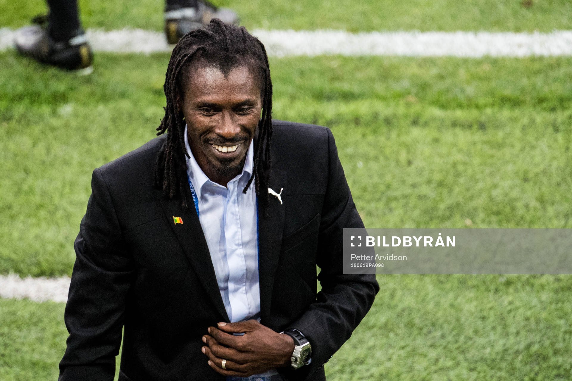 Head coach Aliou Cisse of Senegal
