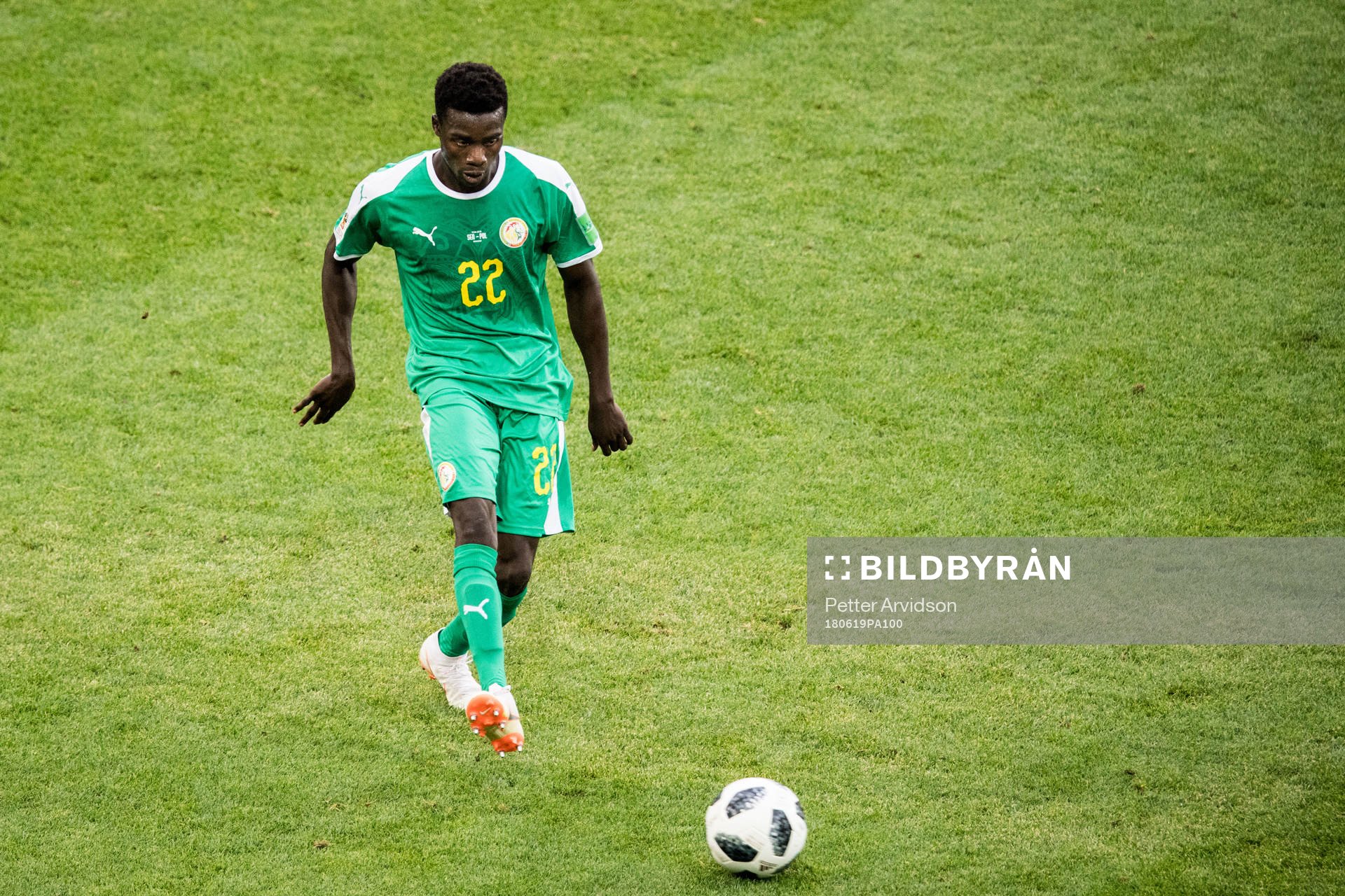 Moussa Wague of Senegal