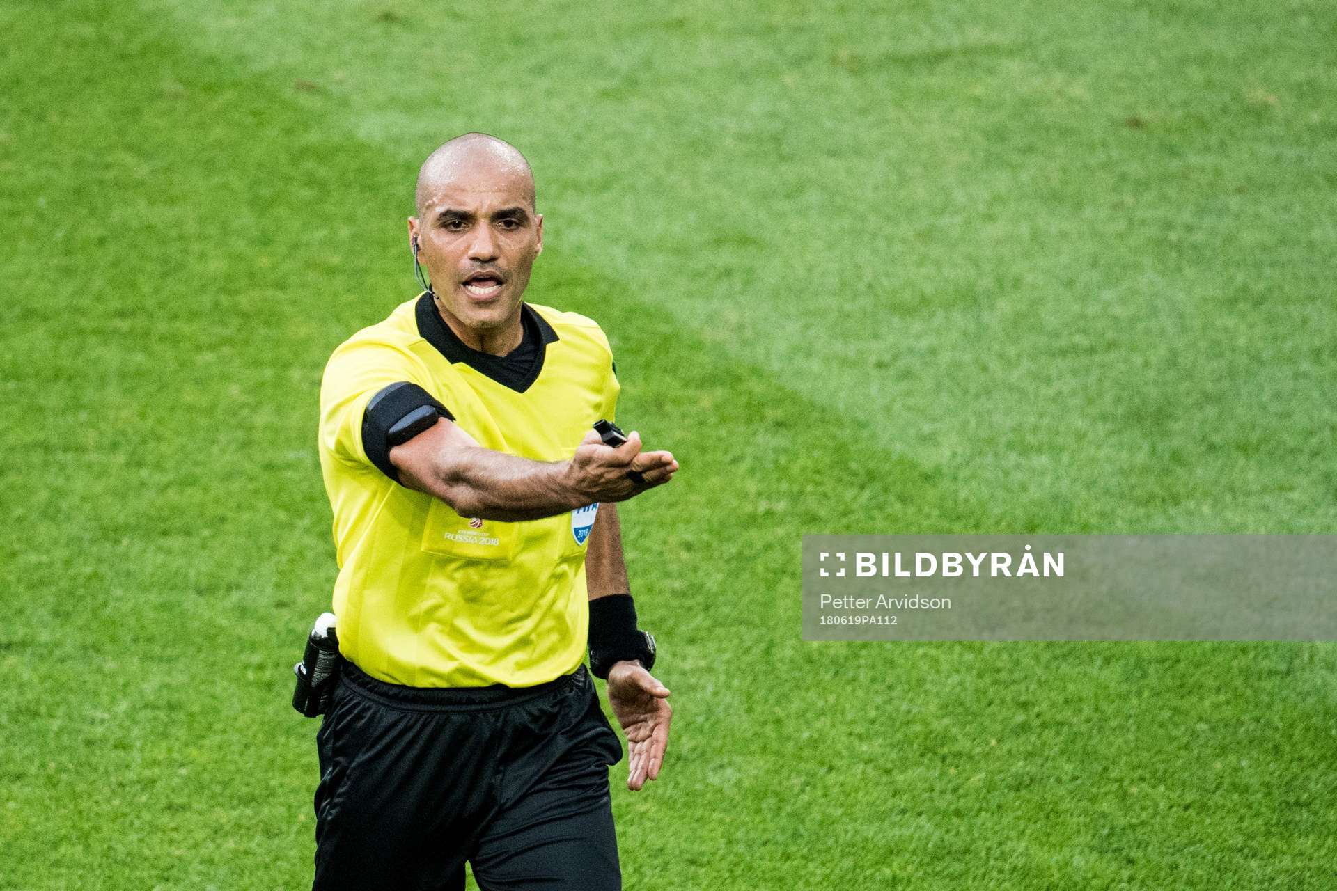 Referee Nawaf Shukralla