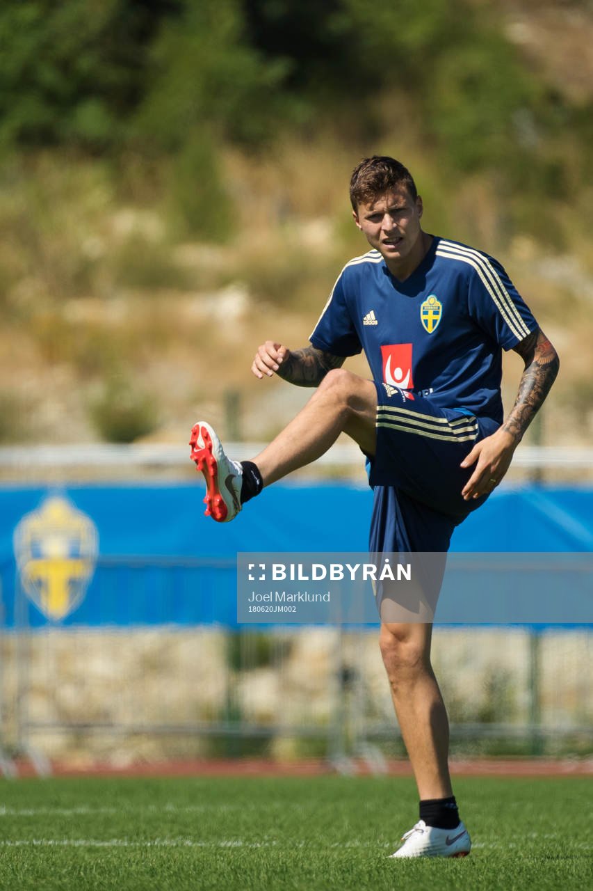 Victor Nilsson Lindelöf of the Swedish national football