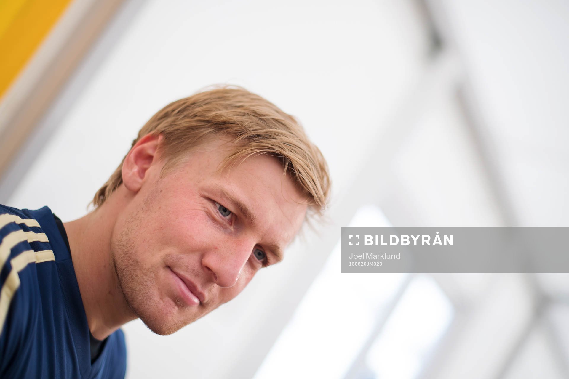 Emil Forsberg of the Swedish national football team