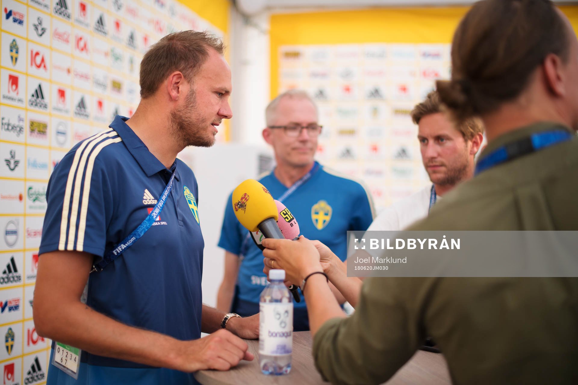 Andreas Granqvist of the Swedish national football team is
