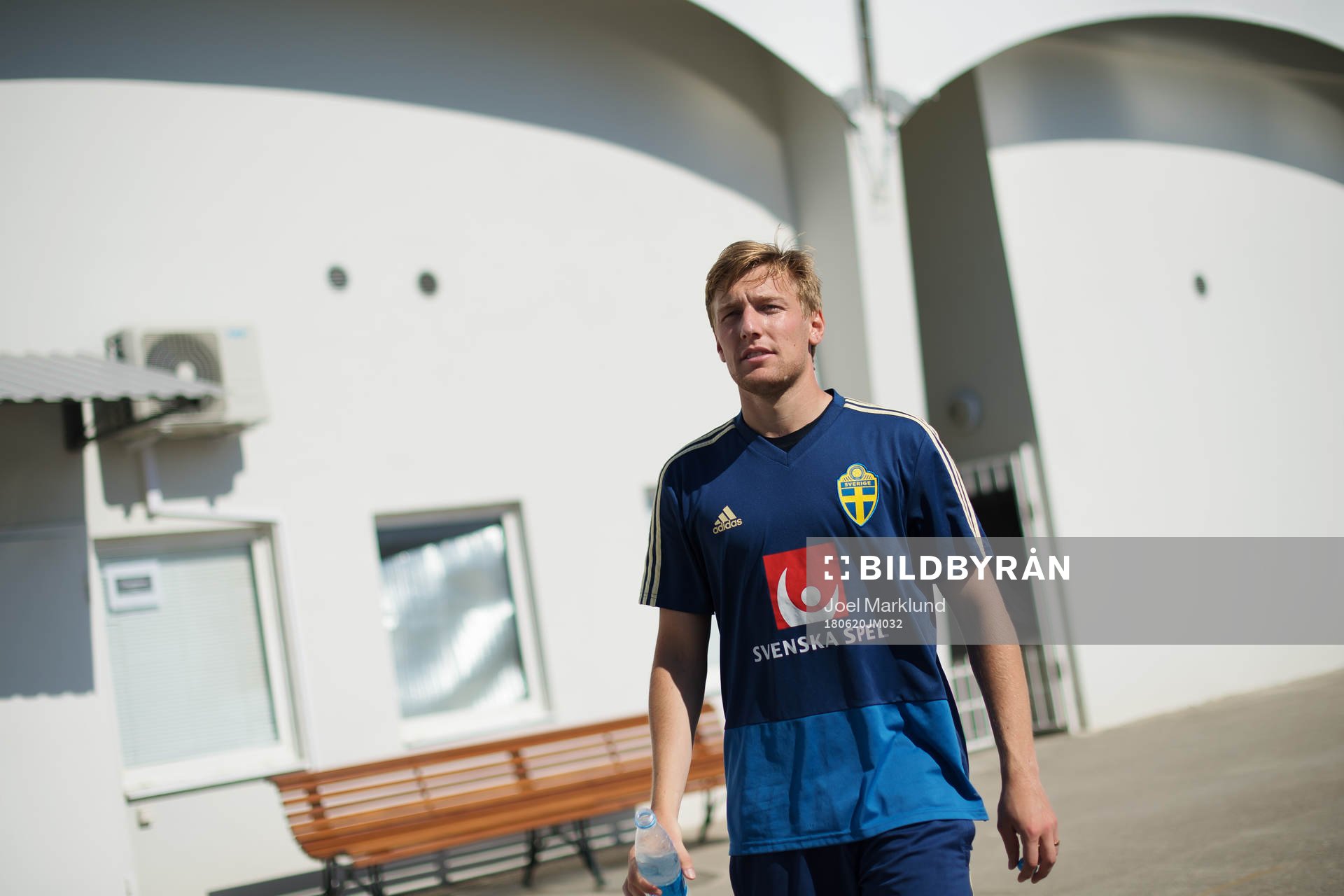 Emil Forsberg of the Swedish national football team