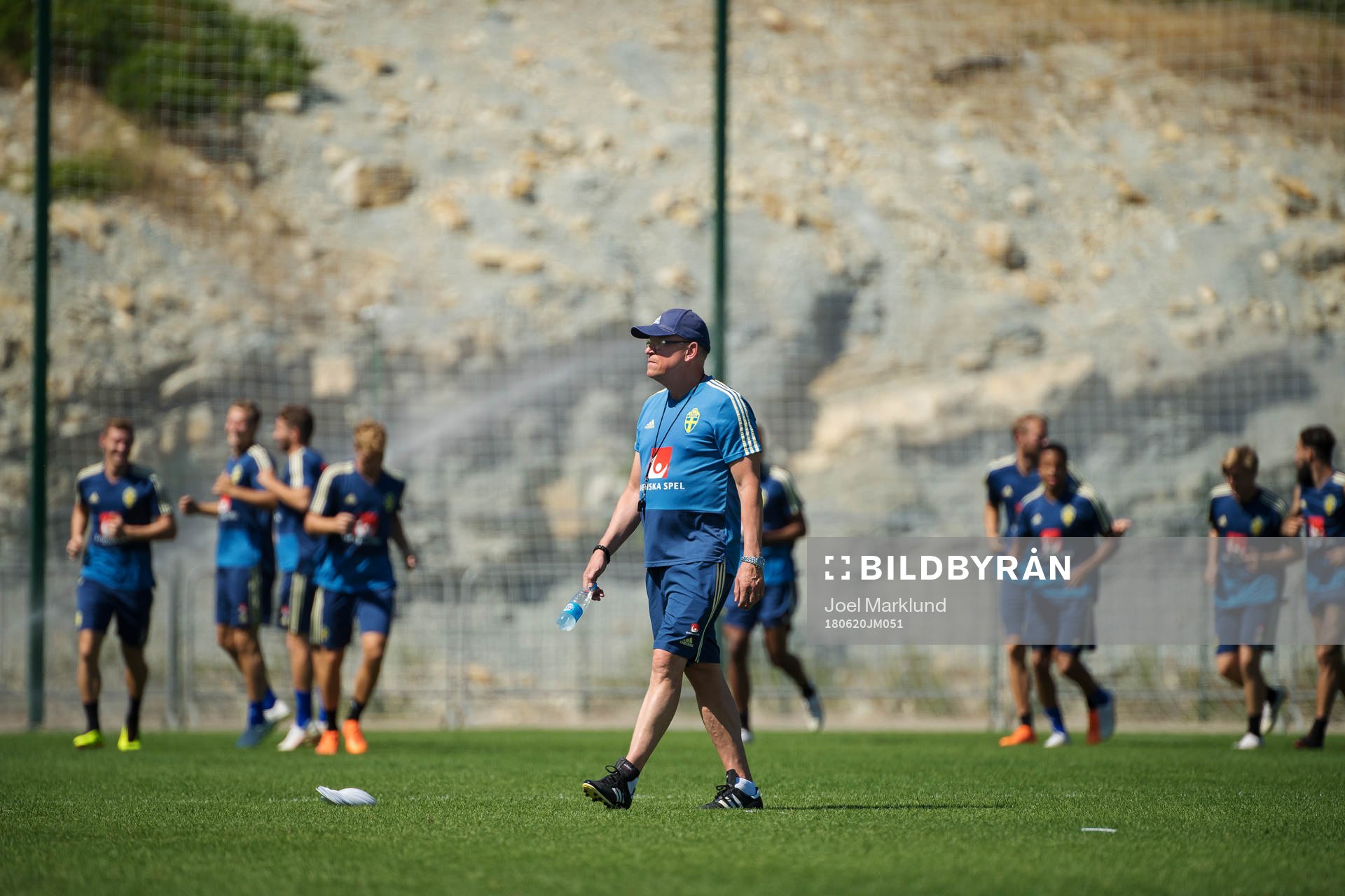 Head coach Janne Andersson of the Swedish national football