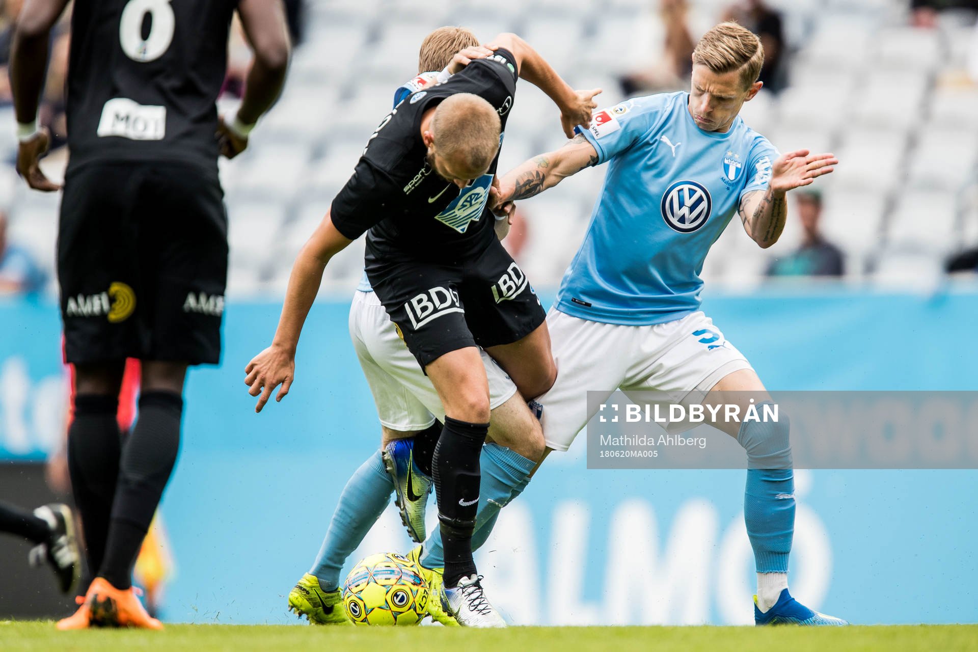 Moldes Eirik Hestad och Malmö FFs Sören Rieks