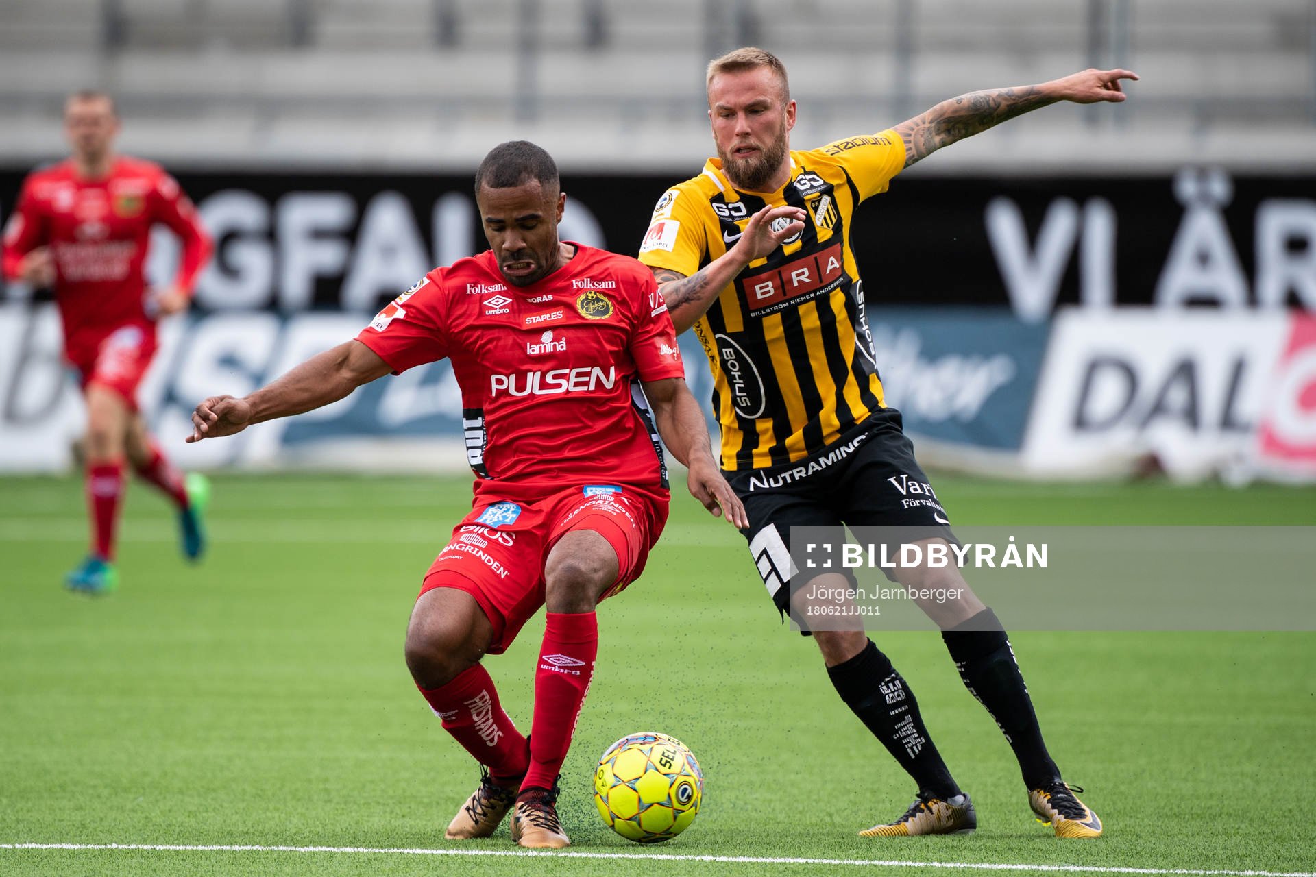 Elfsborgs Alex Dyer och Häckens Alexander Faltsetas