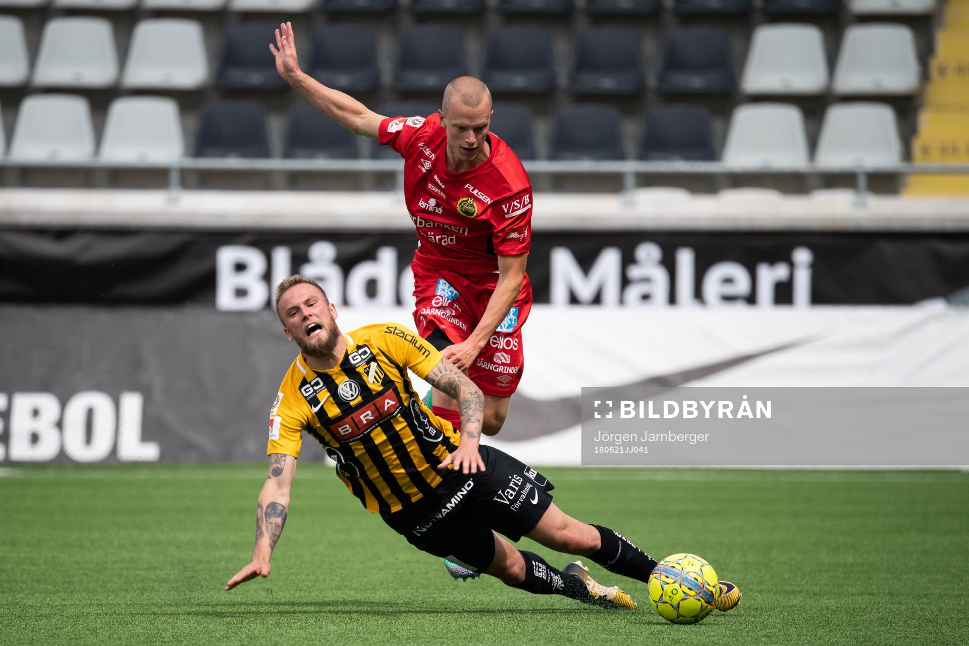 Häckens Alexander Faltsetas och Elfsborgs Daniel Gustavsson