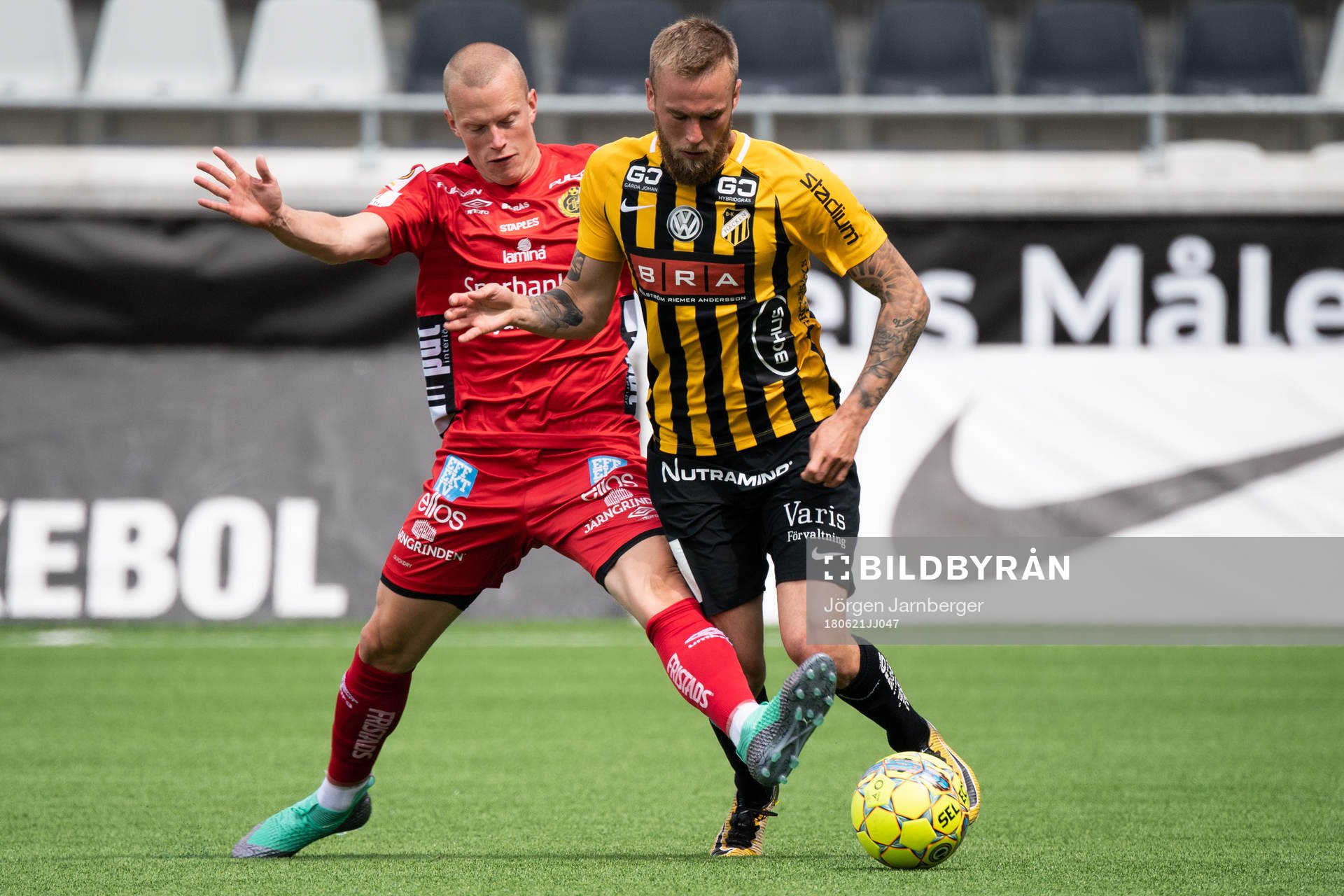 Häckens Alexander Faltsetas och Elfsborgs Daniel Gustavsson