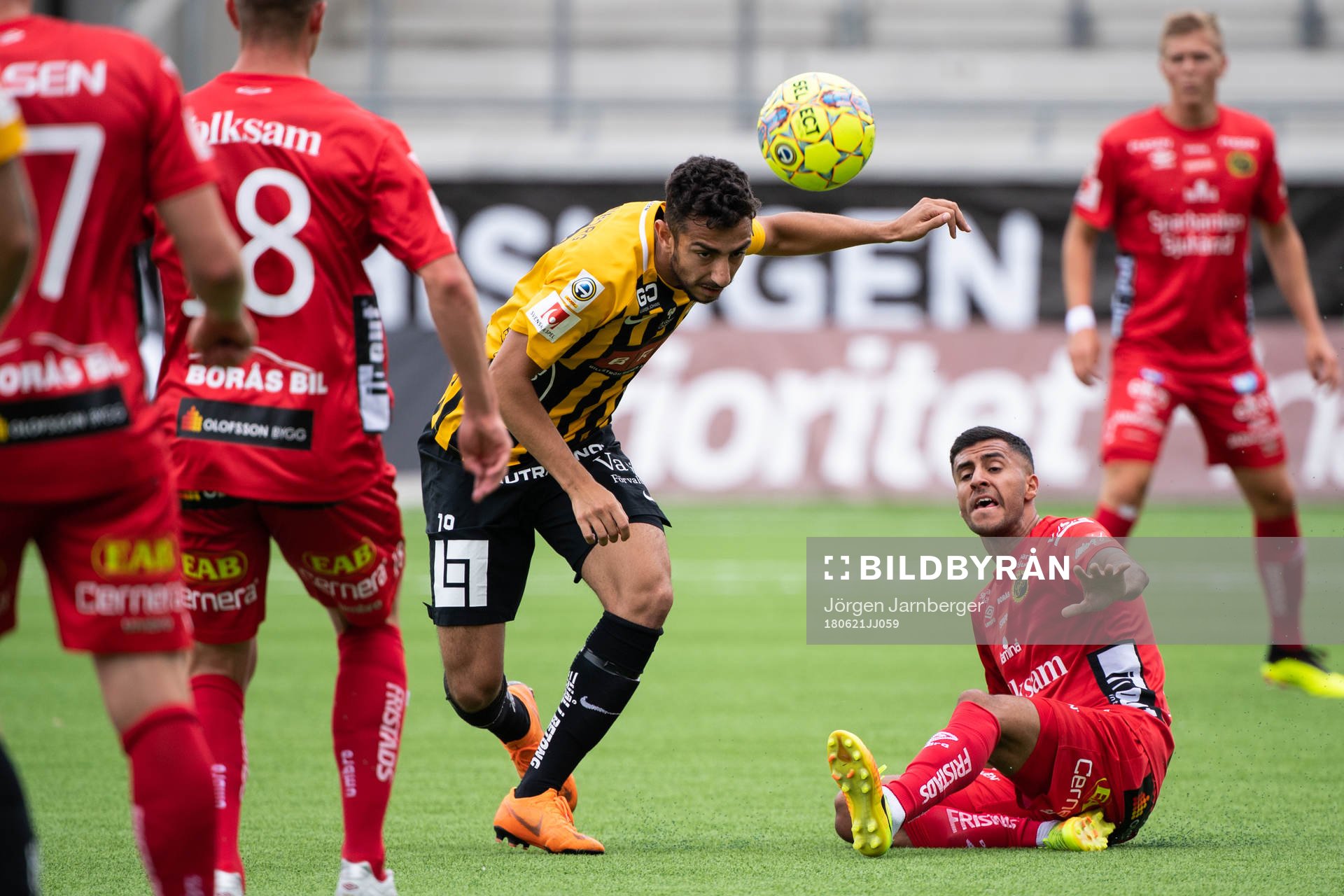 Häckens Daleho Irandust och Elfsborgs Rami Kaib