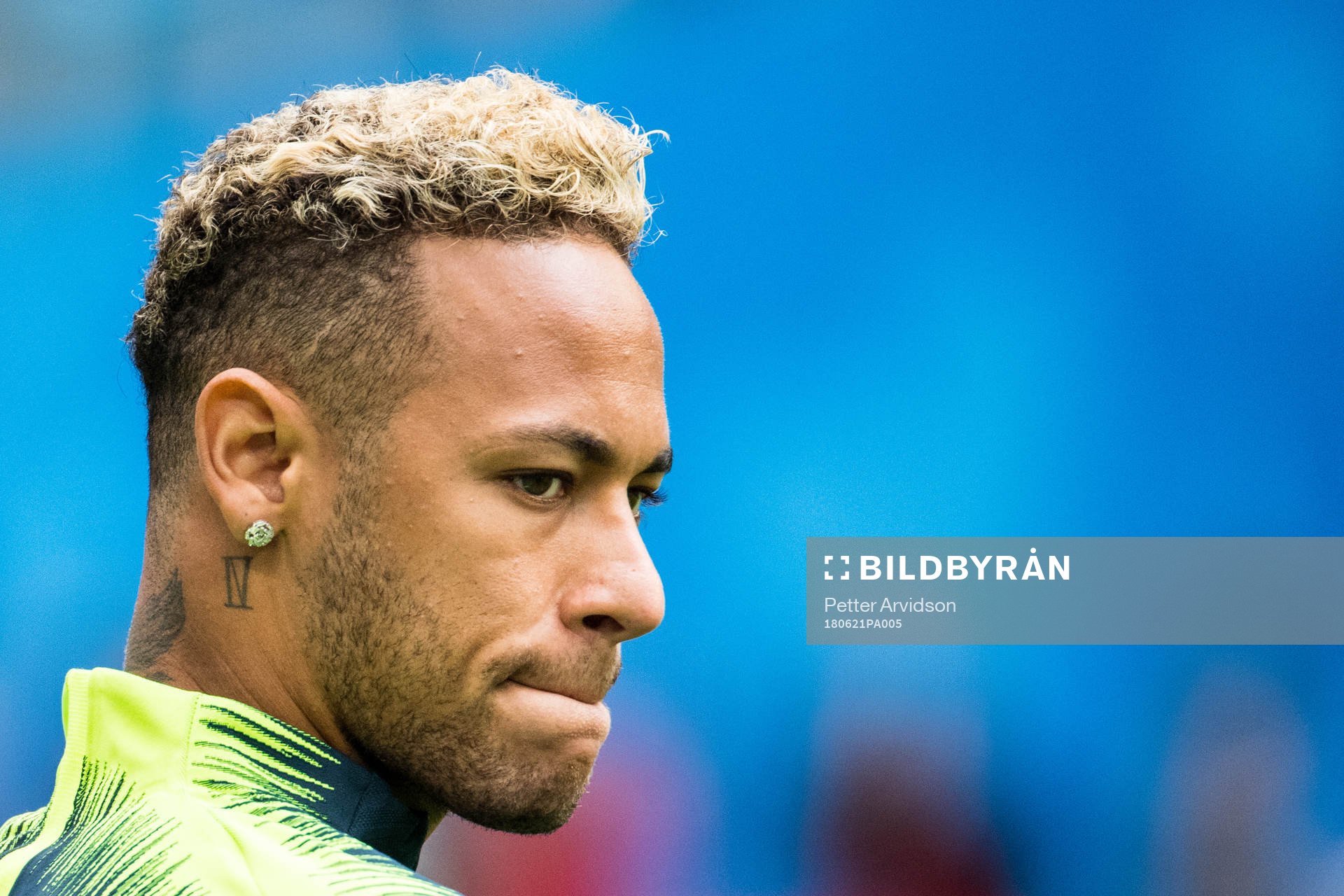 Neymar of Brazil