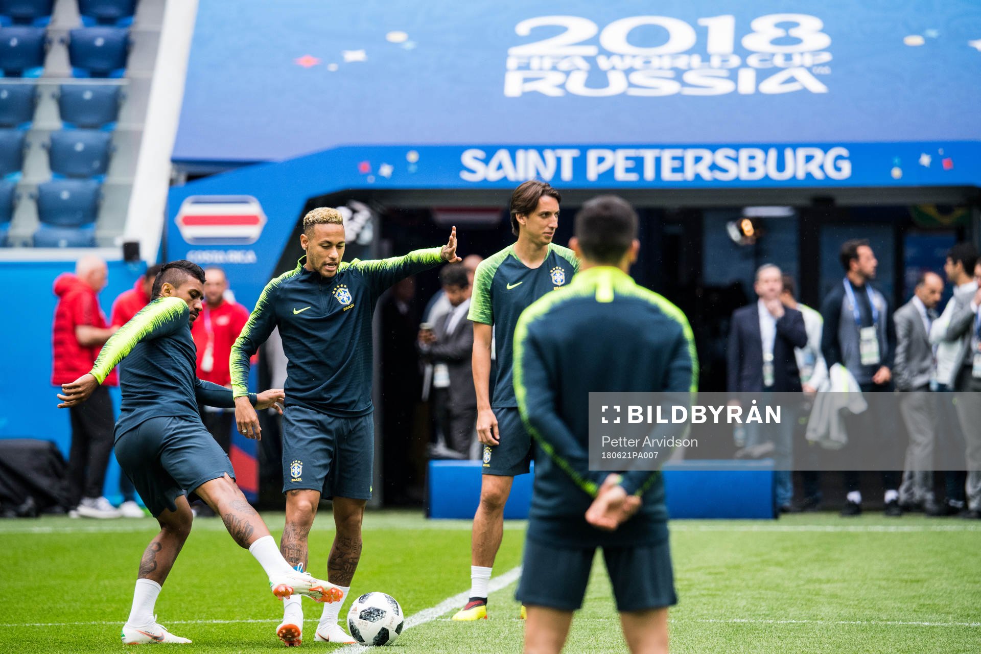 Neymar of Brazil