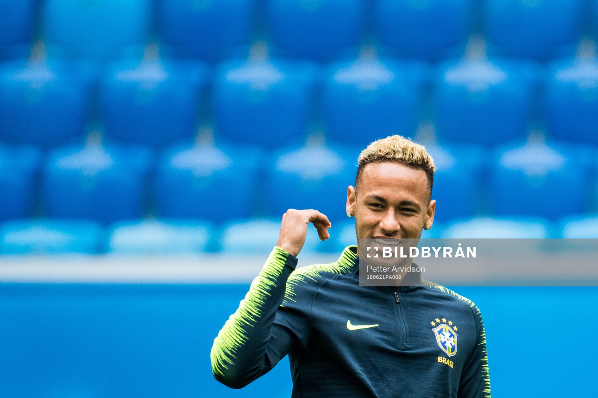 Neymar of Brazil