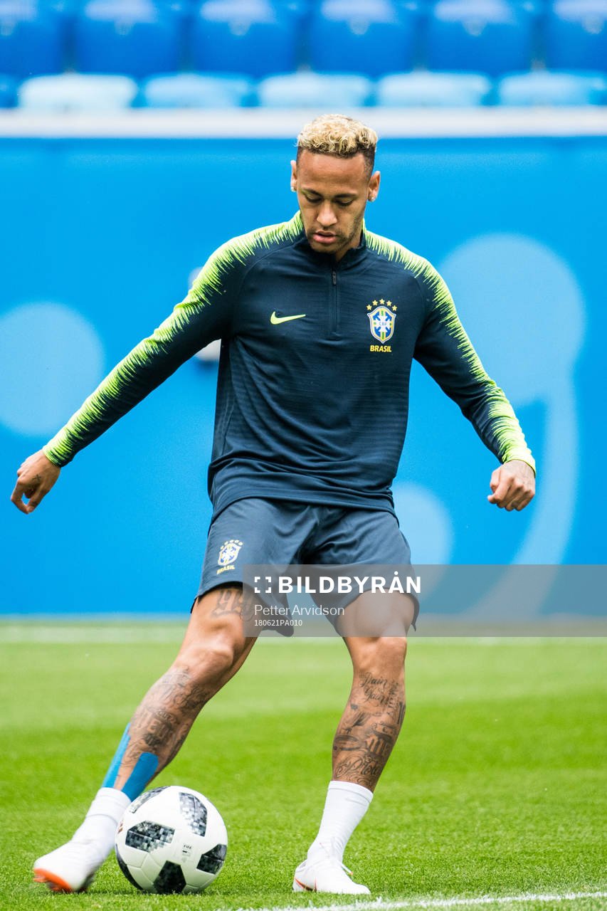 Neymar of Brazil