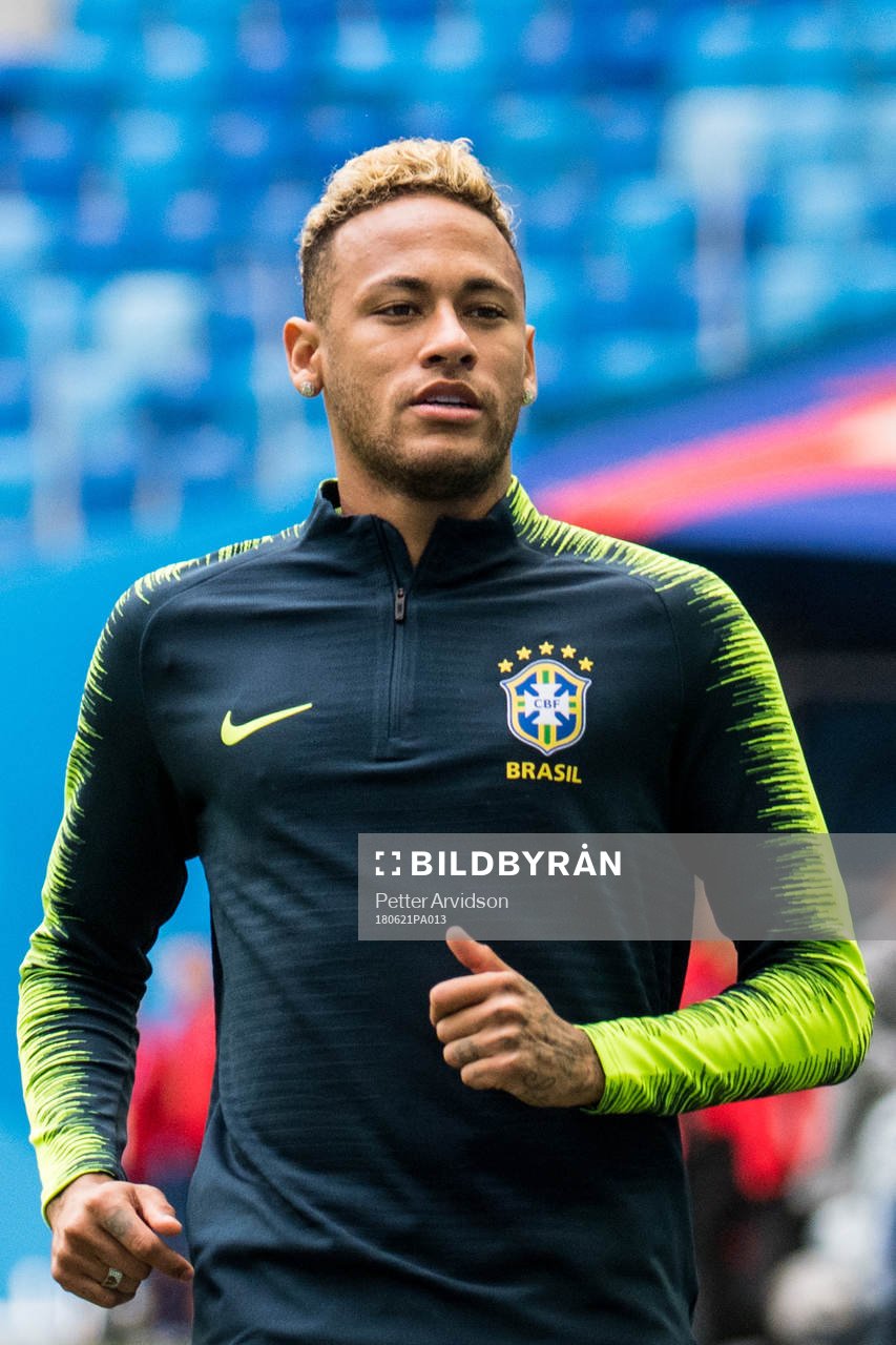 Neymar of Brazil