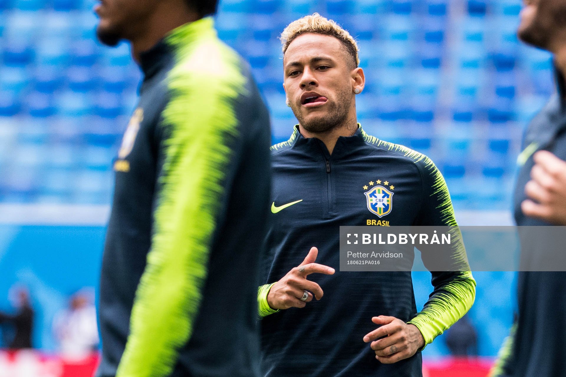 Neymar of Brazil