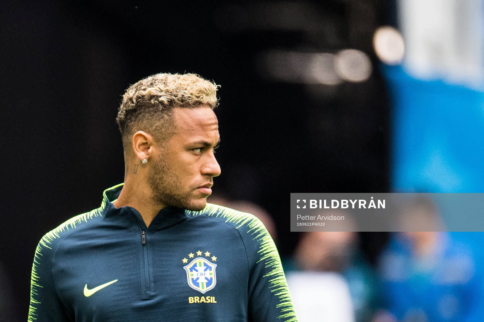 Neymar of Brazil
