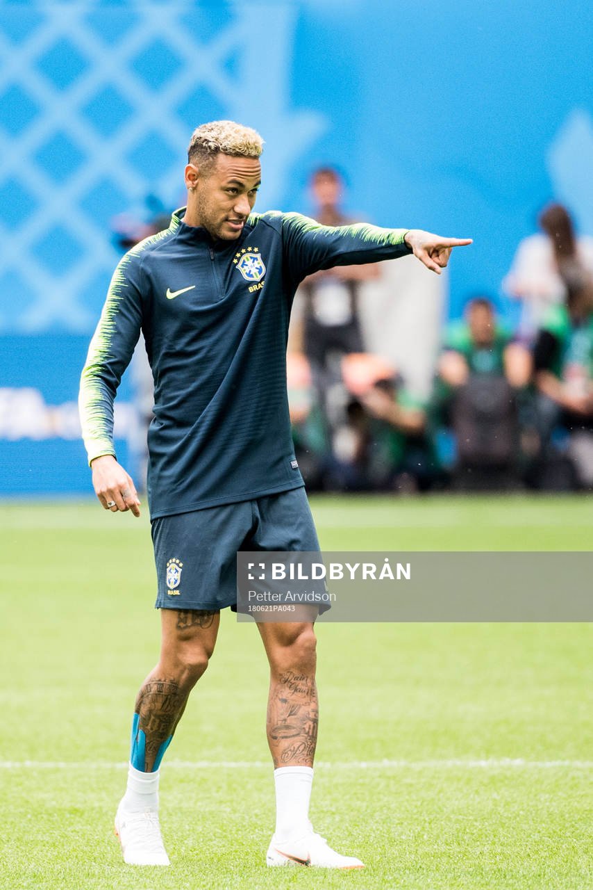 Neymar of Brazil