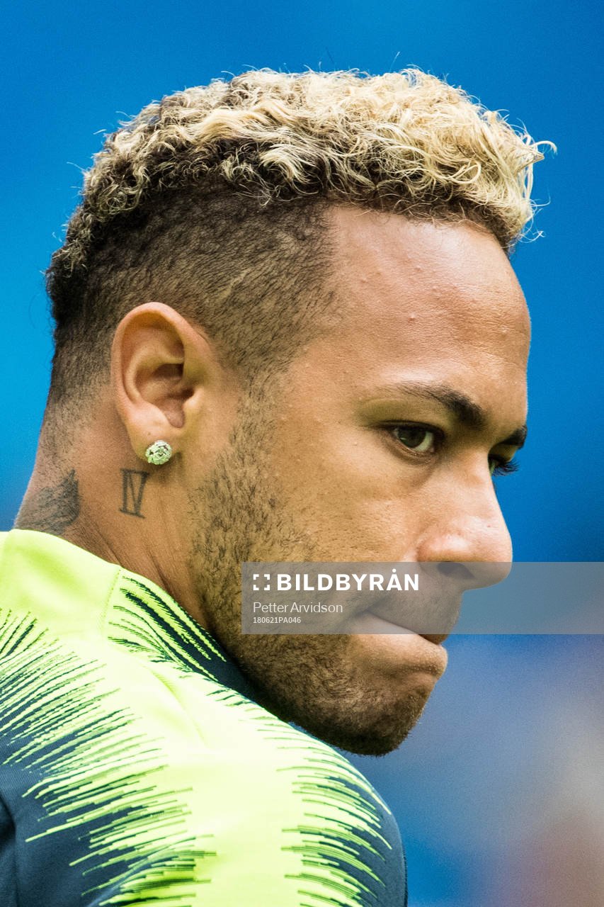 Neymar of Brazil