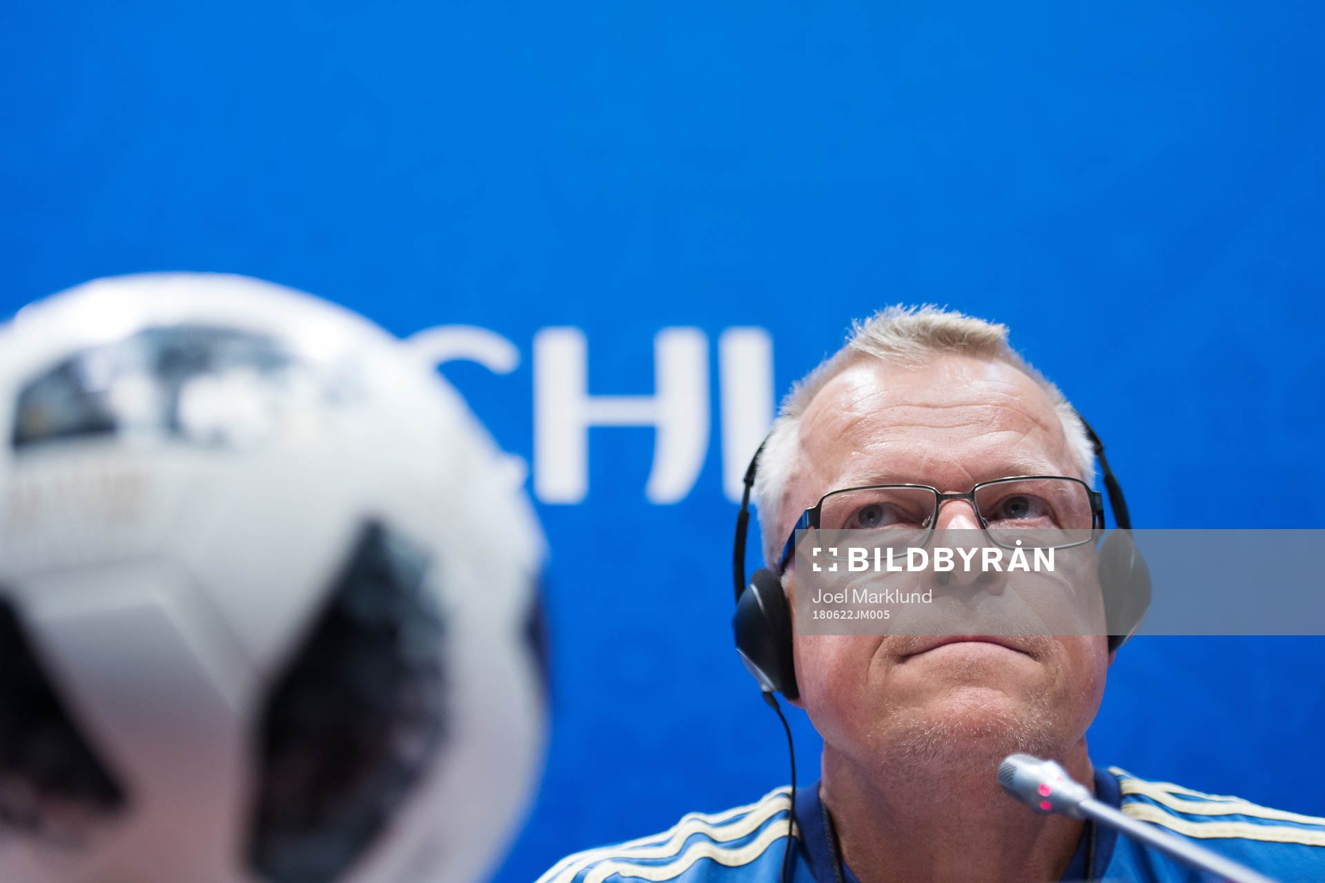 Head coach Janne Andersson of the Swedish national football