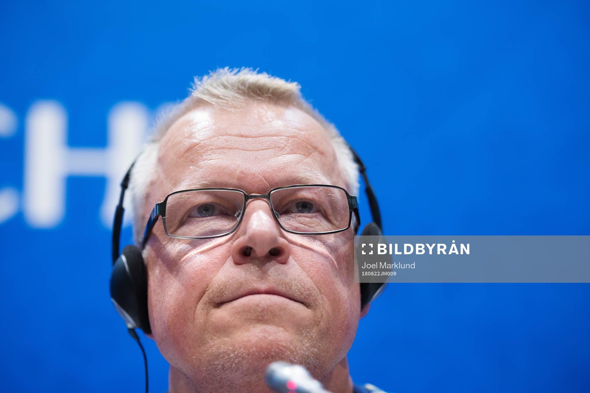 Head coach Janne Andersson of the Swedish national football