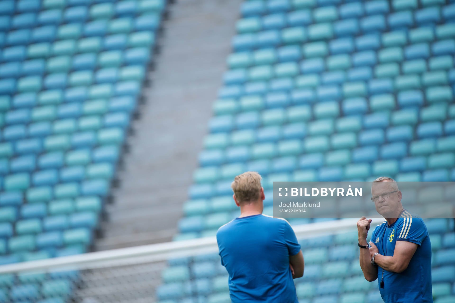 Head coach Janne Andersson of the Swedish national football
