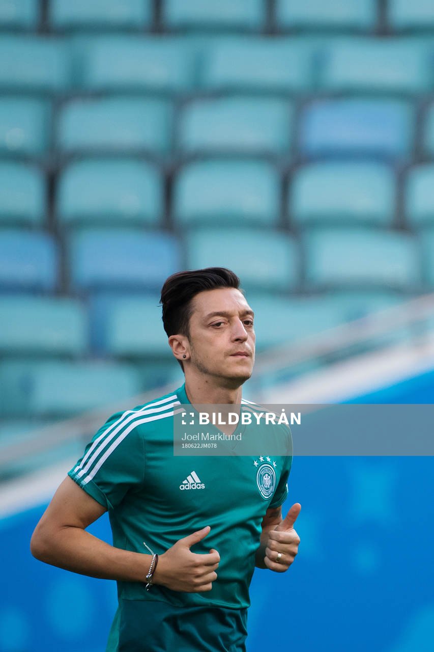 Mesut Özil of the German national football team at a