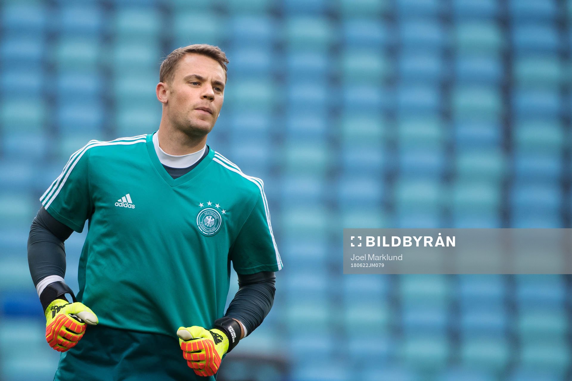 Goalkeeper Manuel Neuer of the German national football