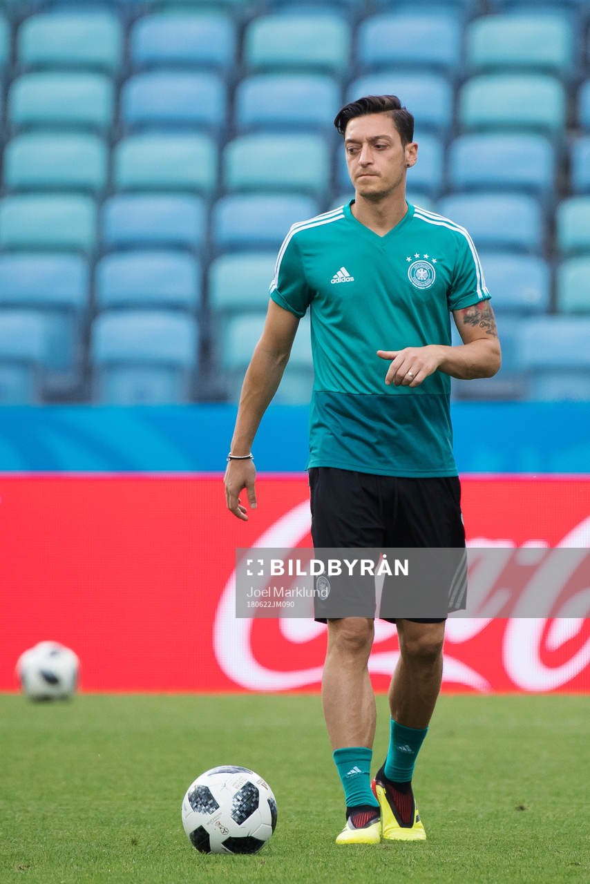 Mesut Özil of the German national football team at a