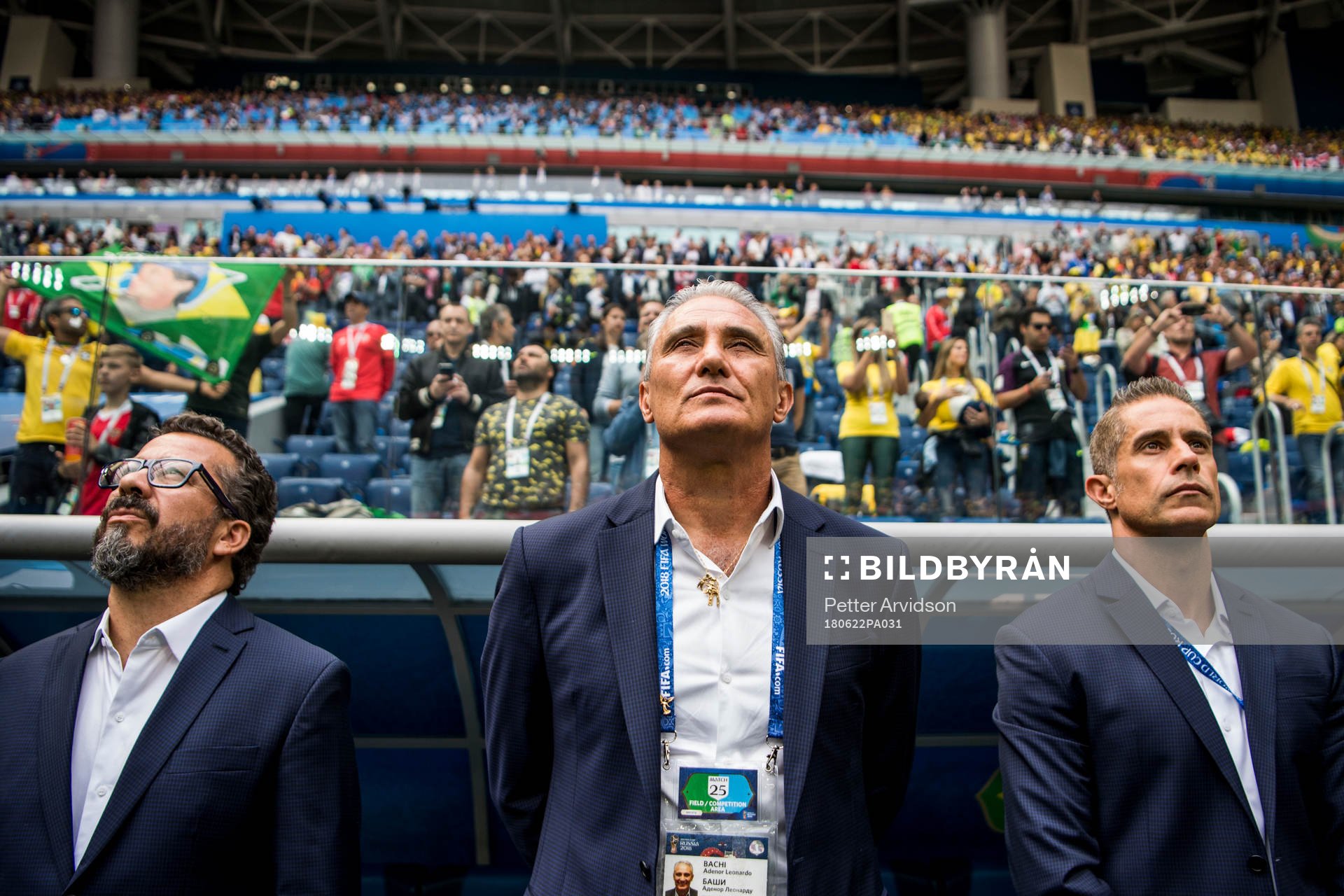 Head coach Tite of Brazil