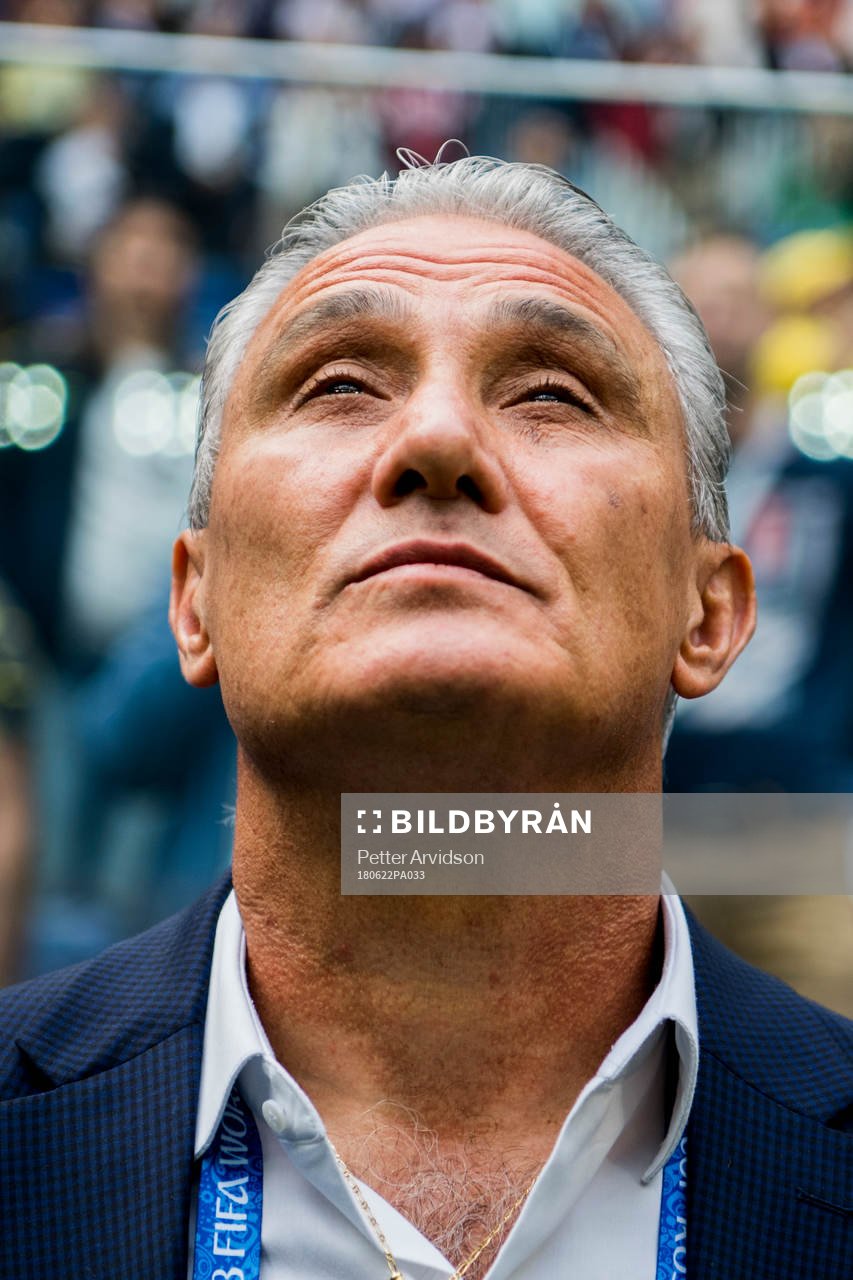 Head coach Tite of Brazil