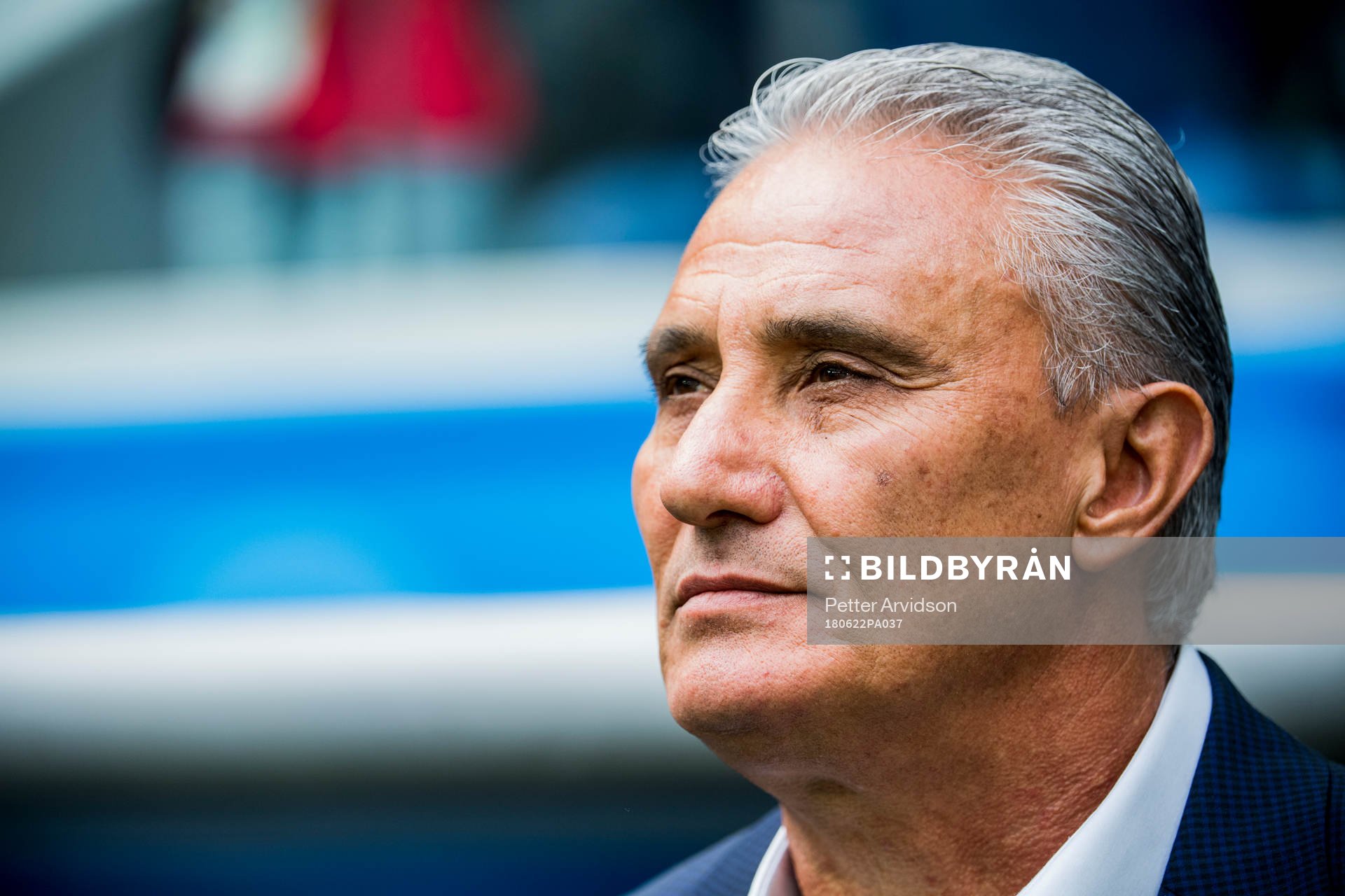 Head coach Tite of Brazil