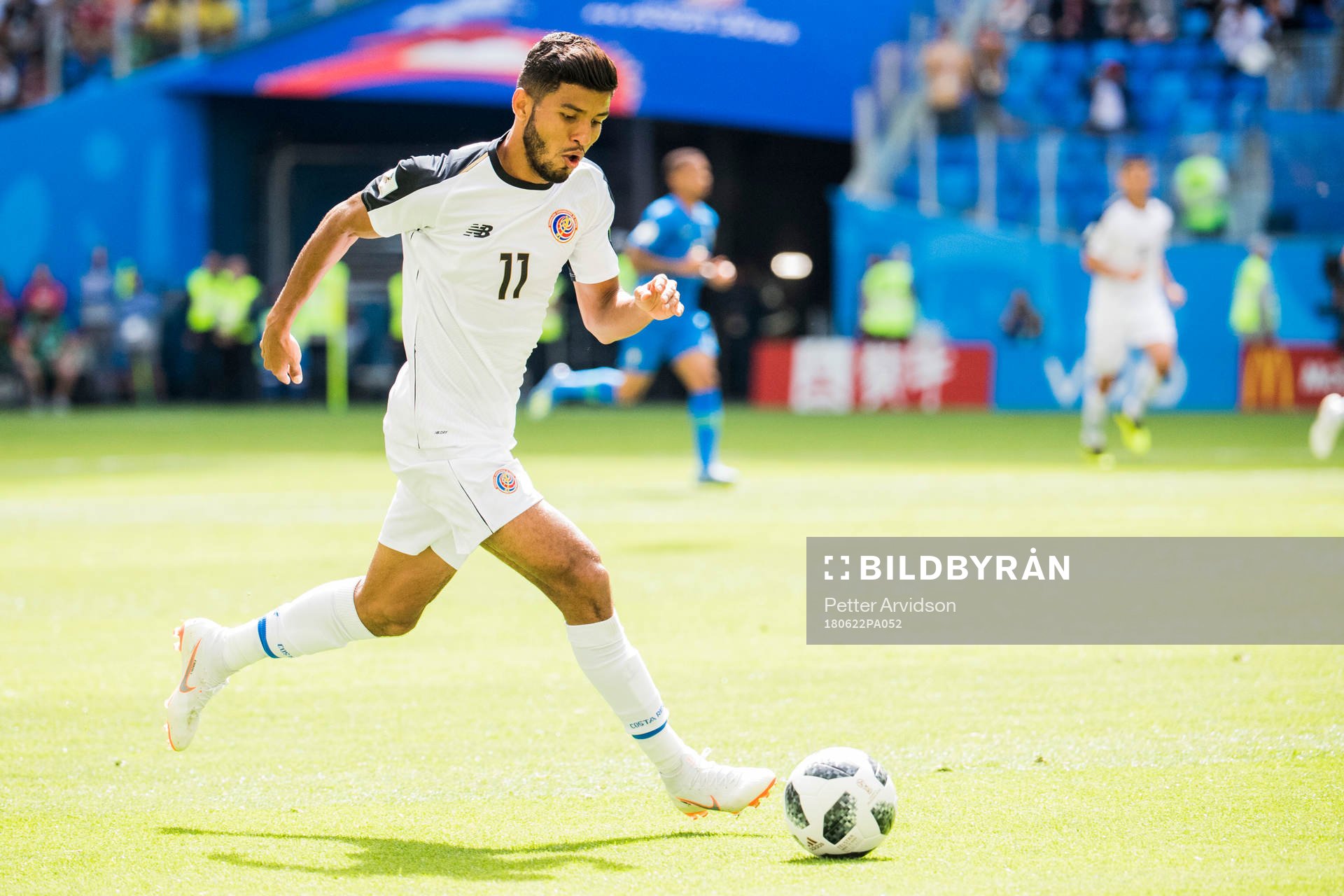 Johan Venegas of Costa Rica
