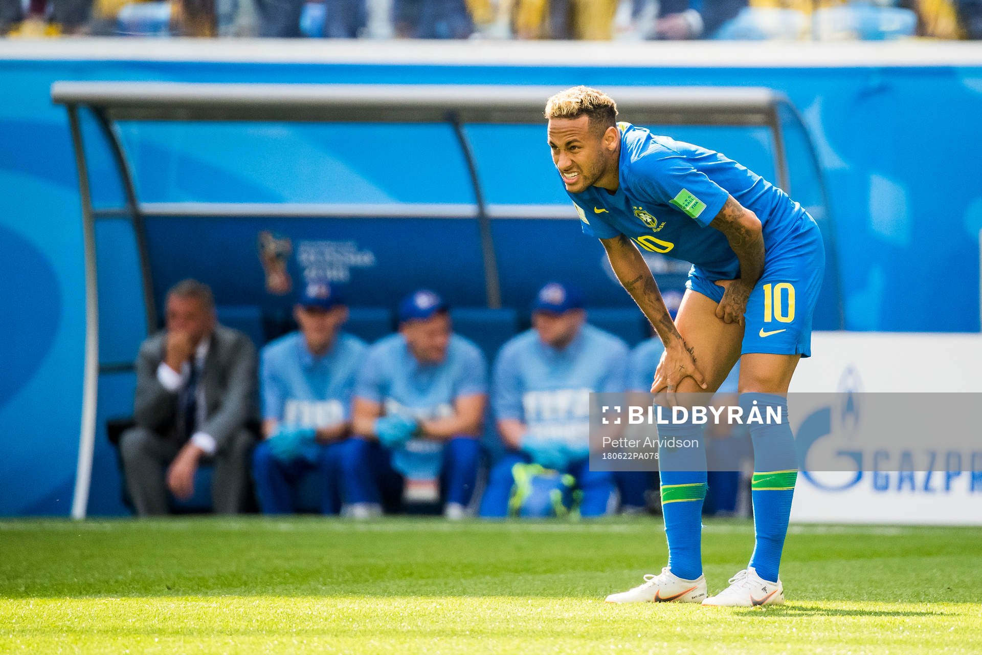 Neymar of Brazil