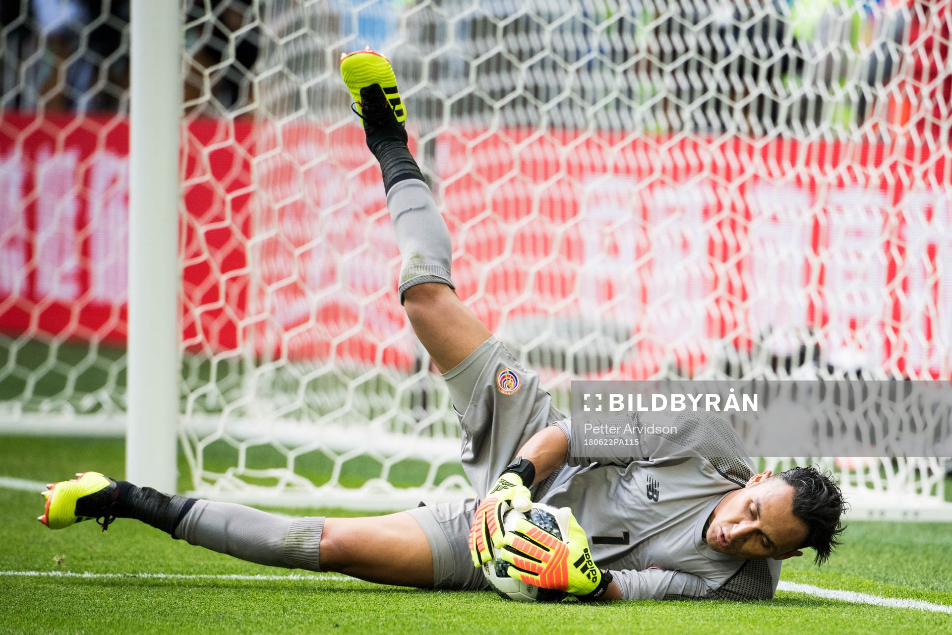 Goalkeeper Keylor Navas of Costa Rica