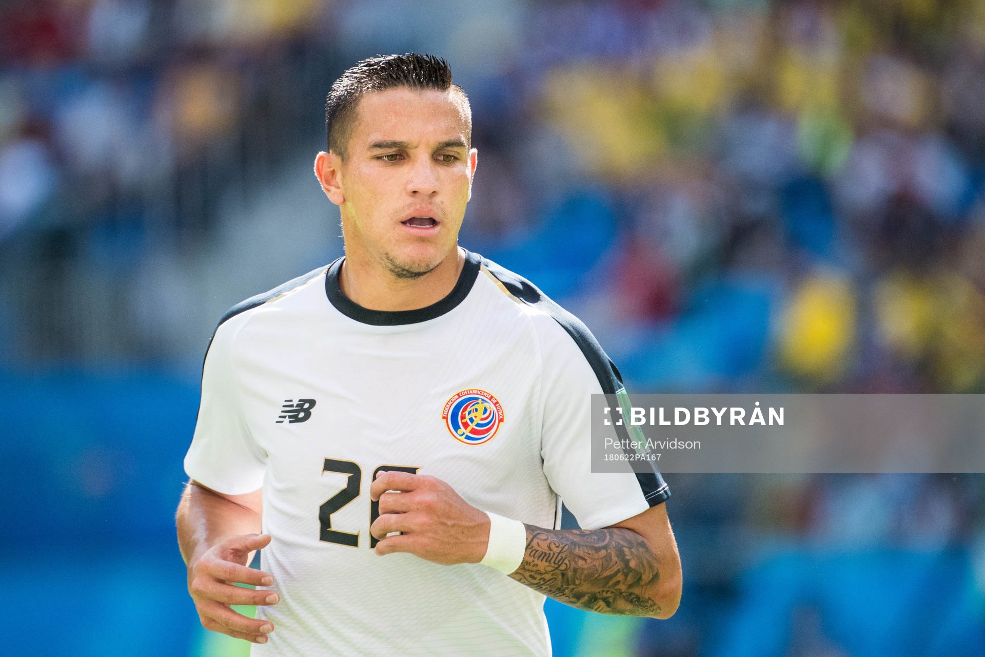 David Guzman of Costa Rica