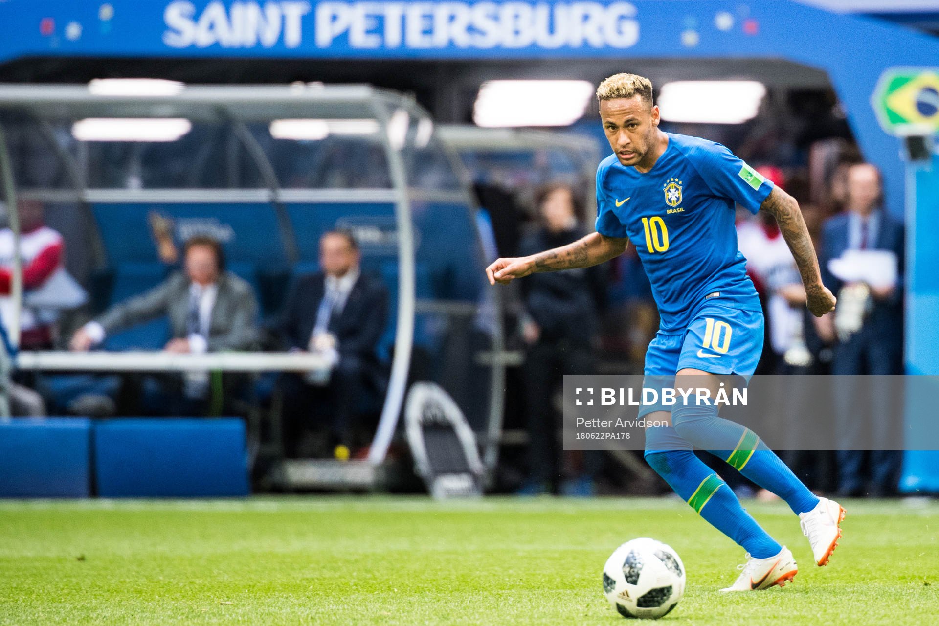 Neymar of Brazil