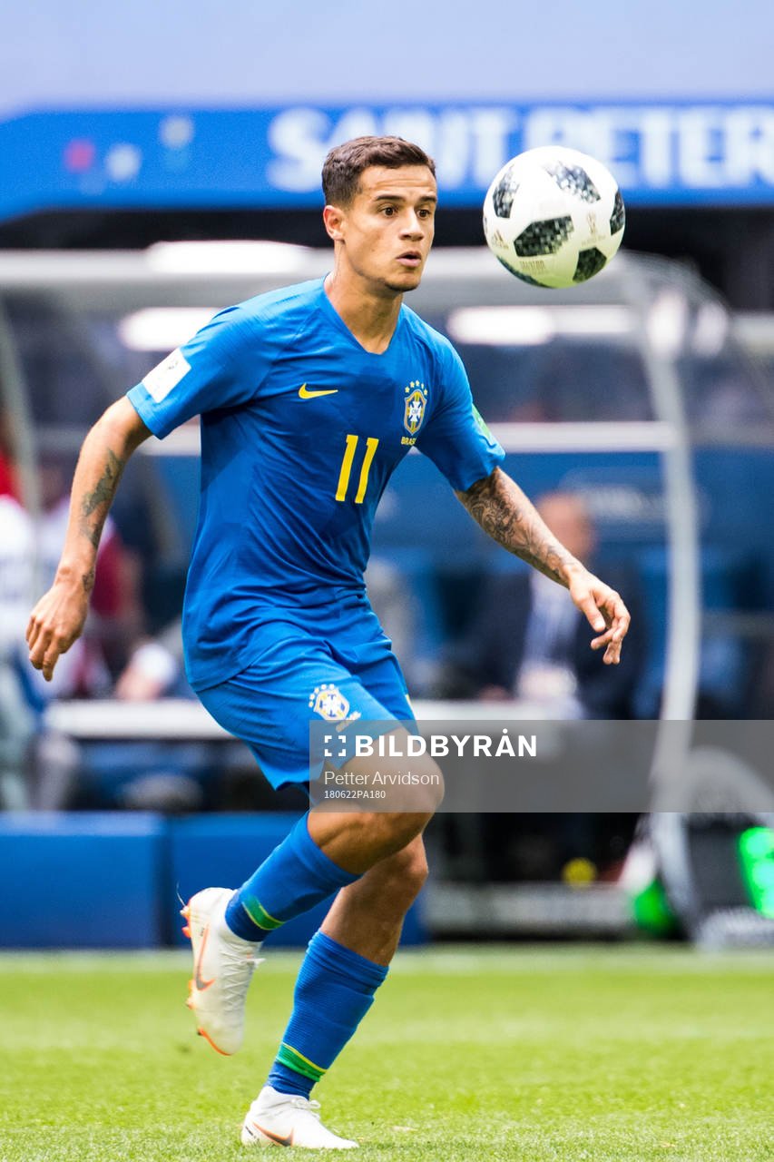 Philippe Coutinho of Brazil