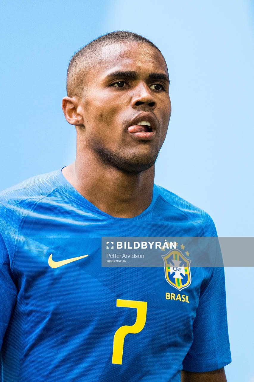 Douglas Costa of Brazil