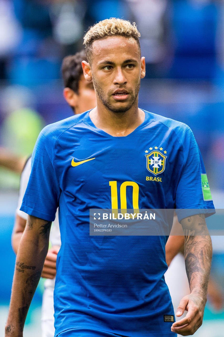 Neymar of Brazil