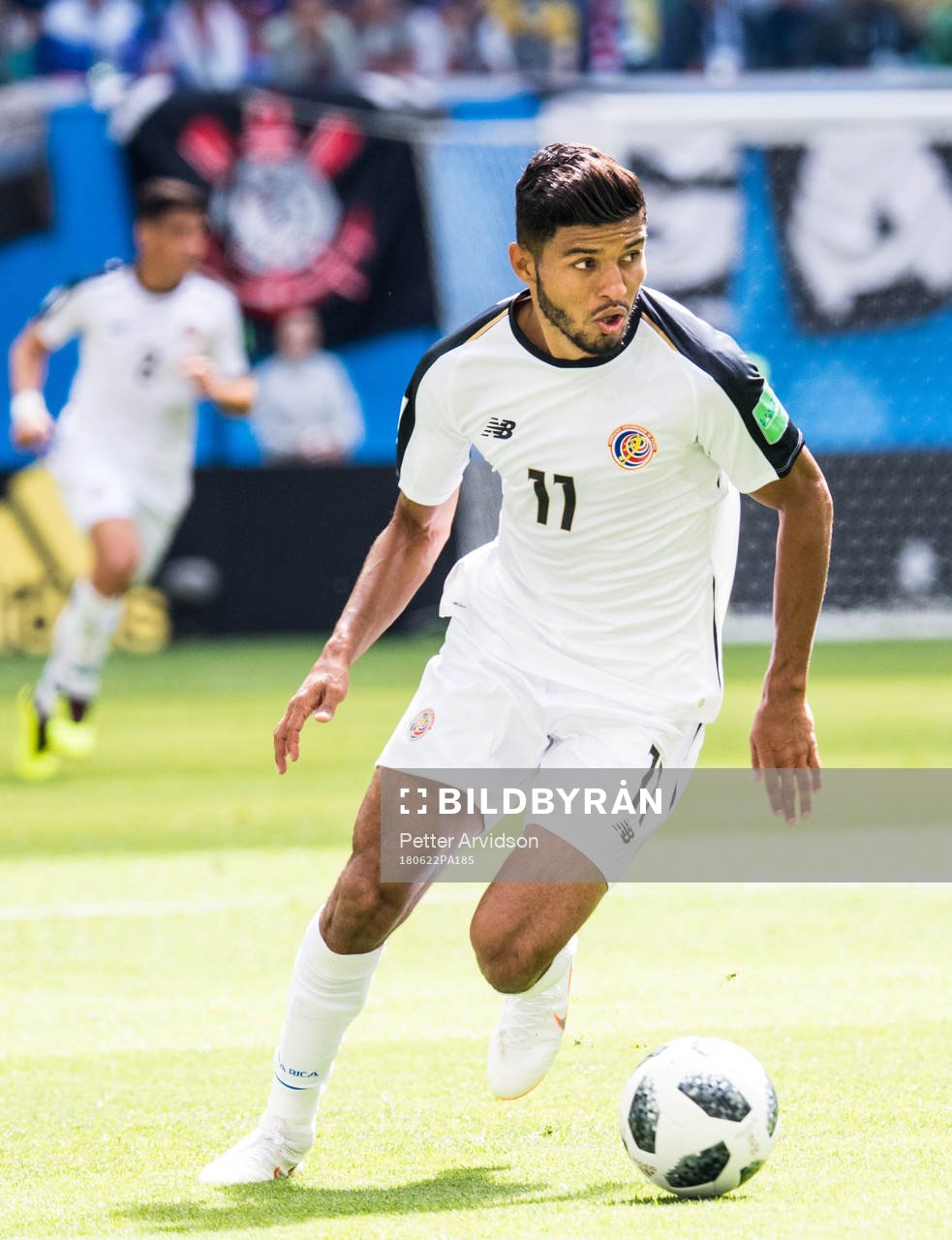 Johan Venegas of Costa Rica