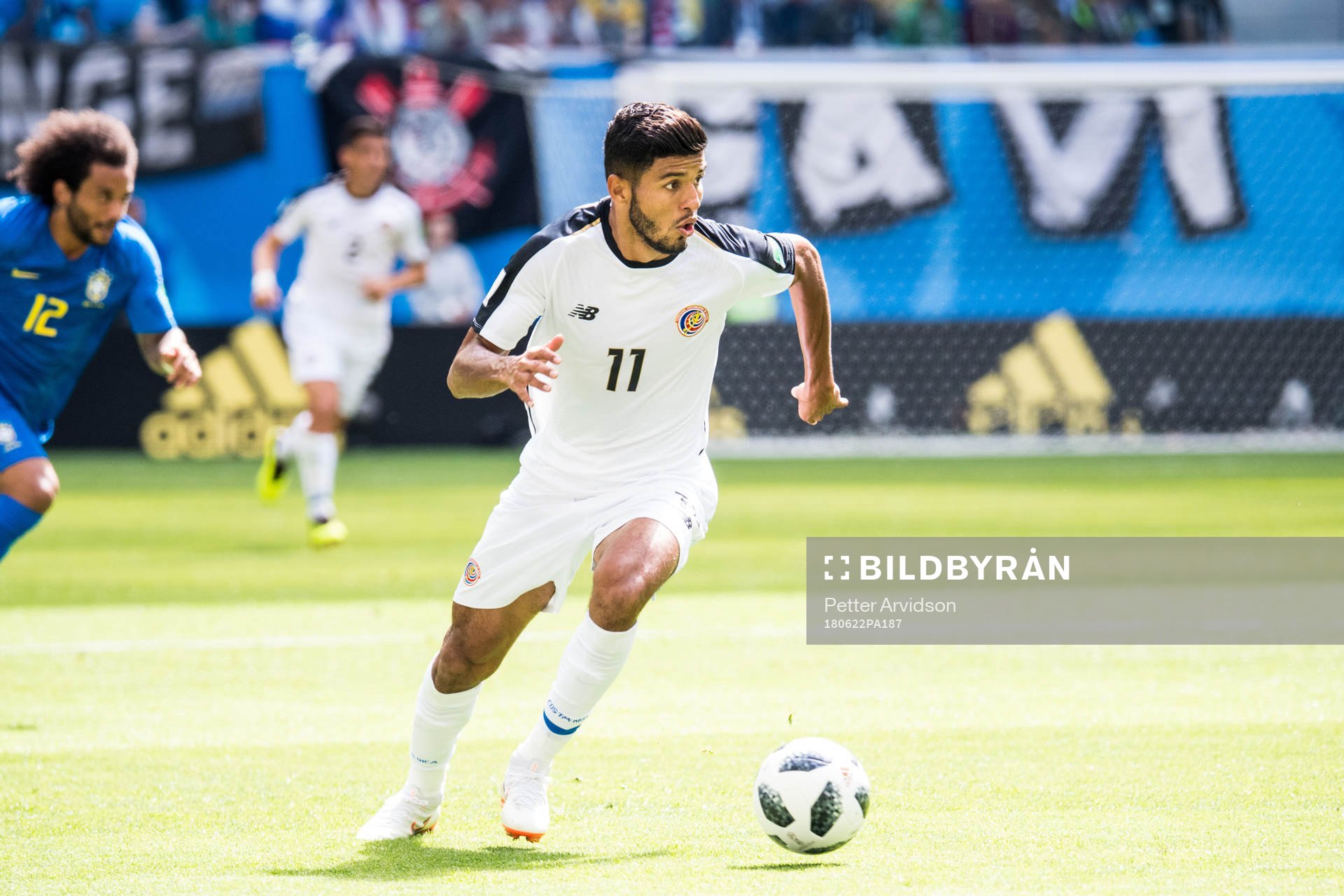Johan Venegas of Costa Rica
